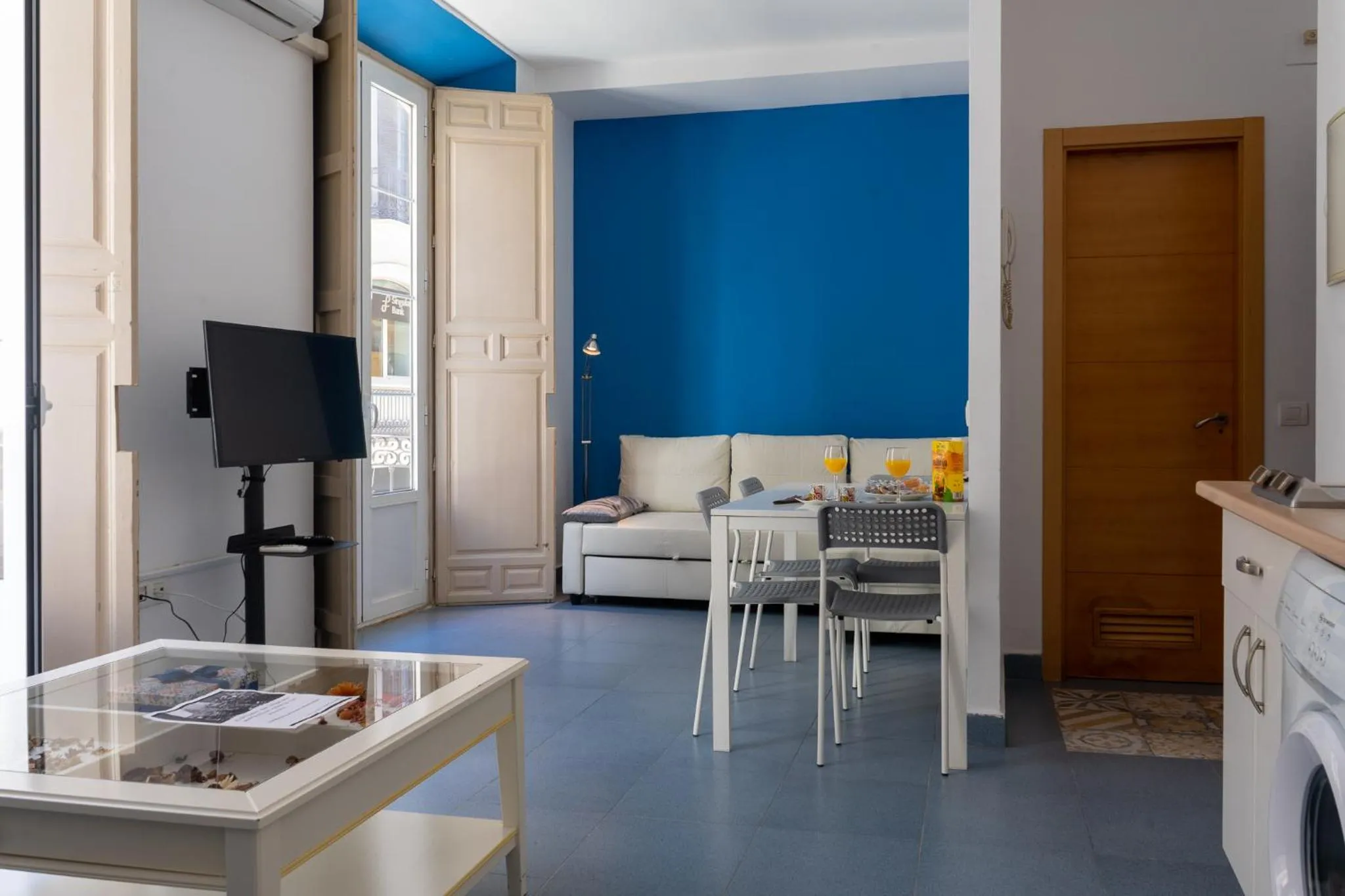 Living room in Mar y Arte Apartamentos