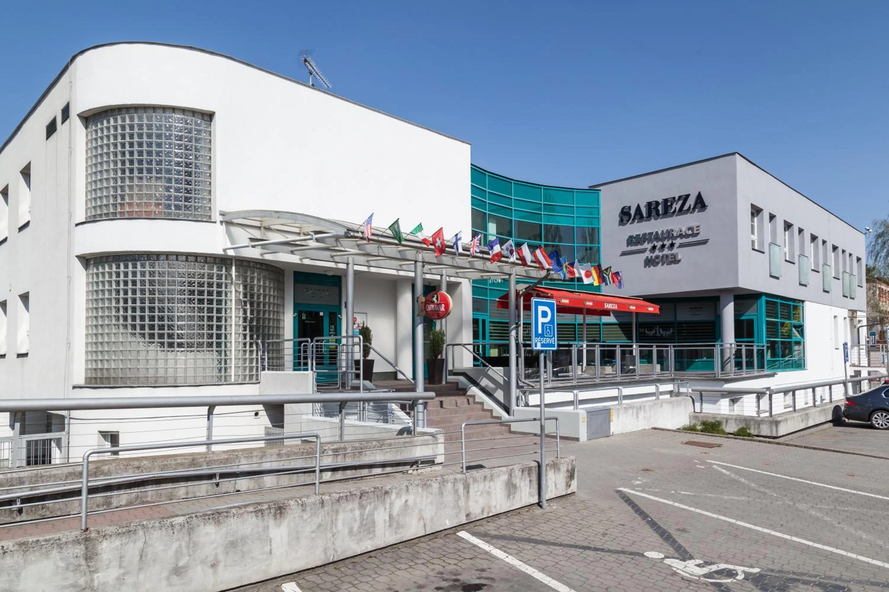 Property building in Sareza hotel