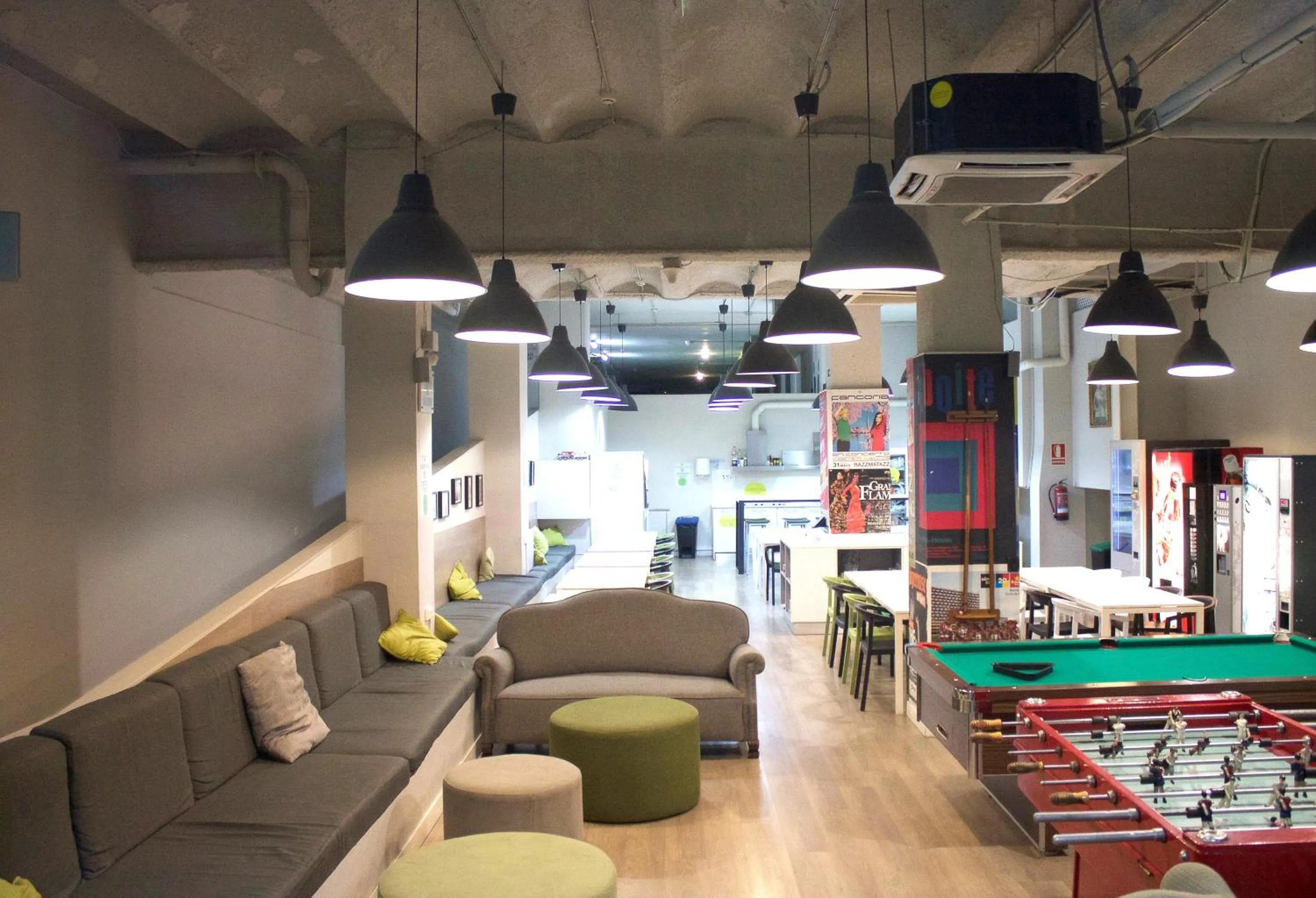 Living room in Hola Hostal Eixample