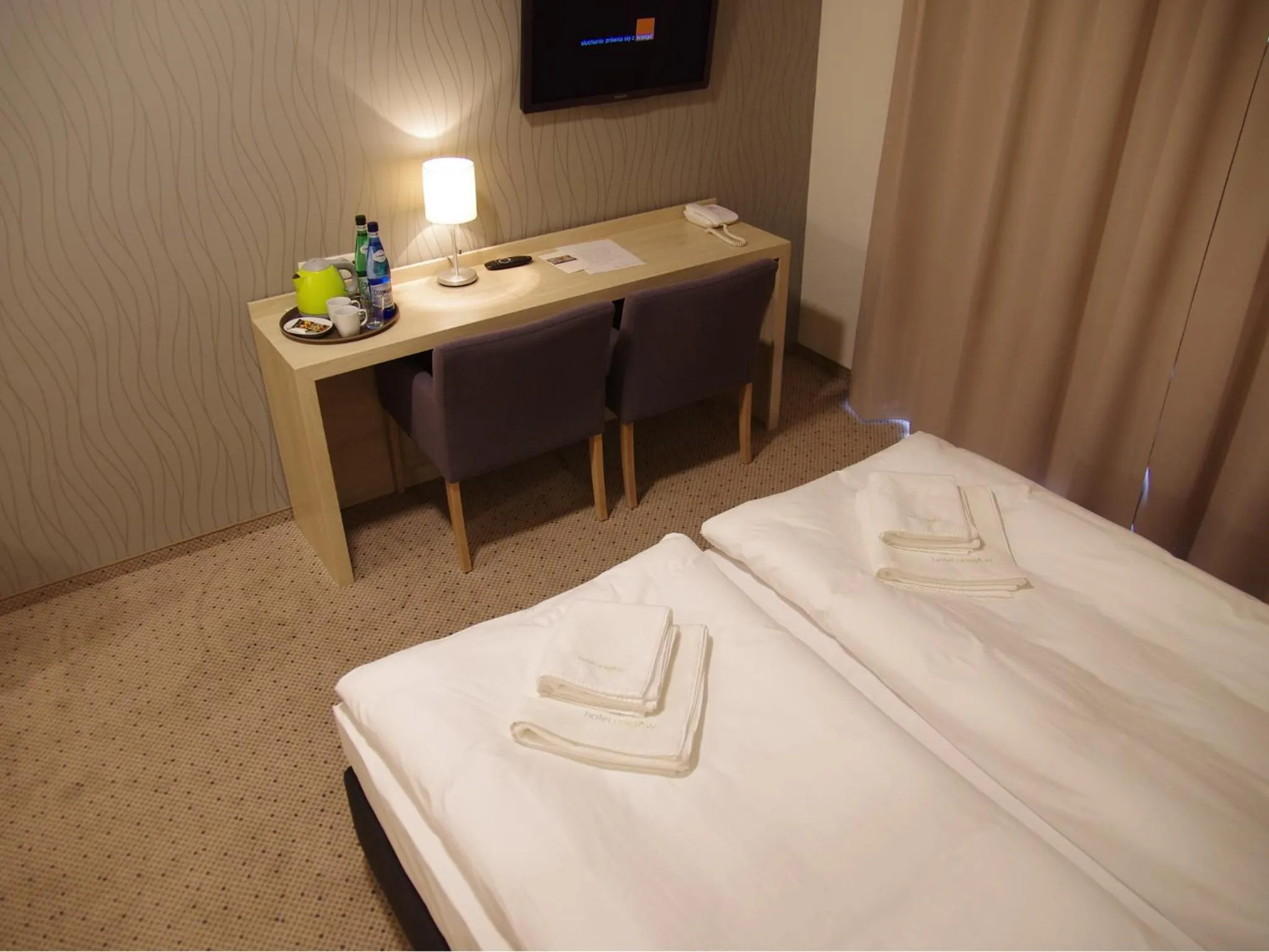 Bedroom, Bed in Hotel Uniejów