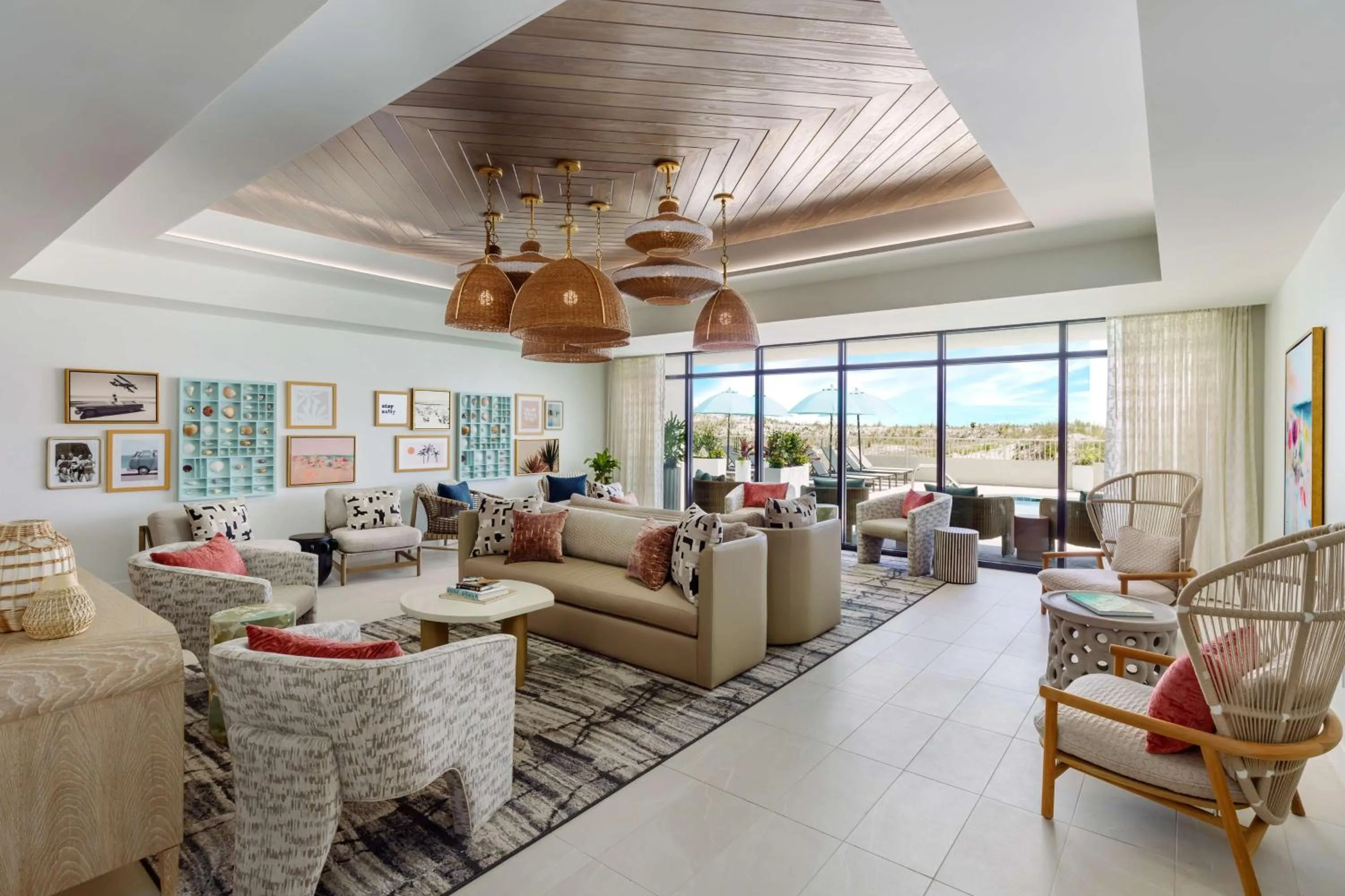 Lobby or reception in Beal House Fort Walton Beach, Tapestry Collection By Hilton