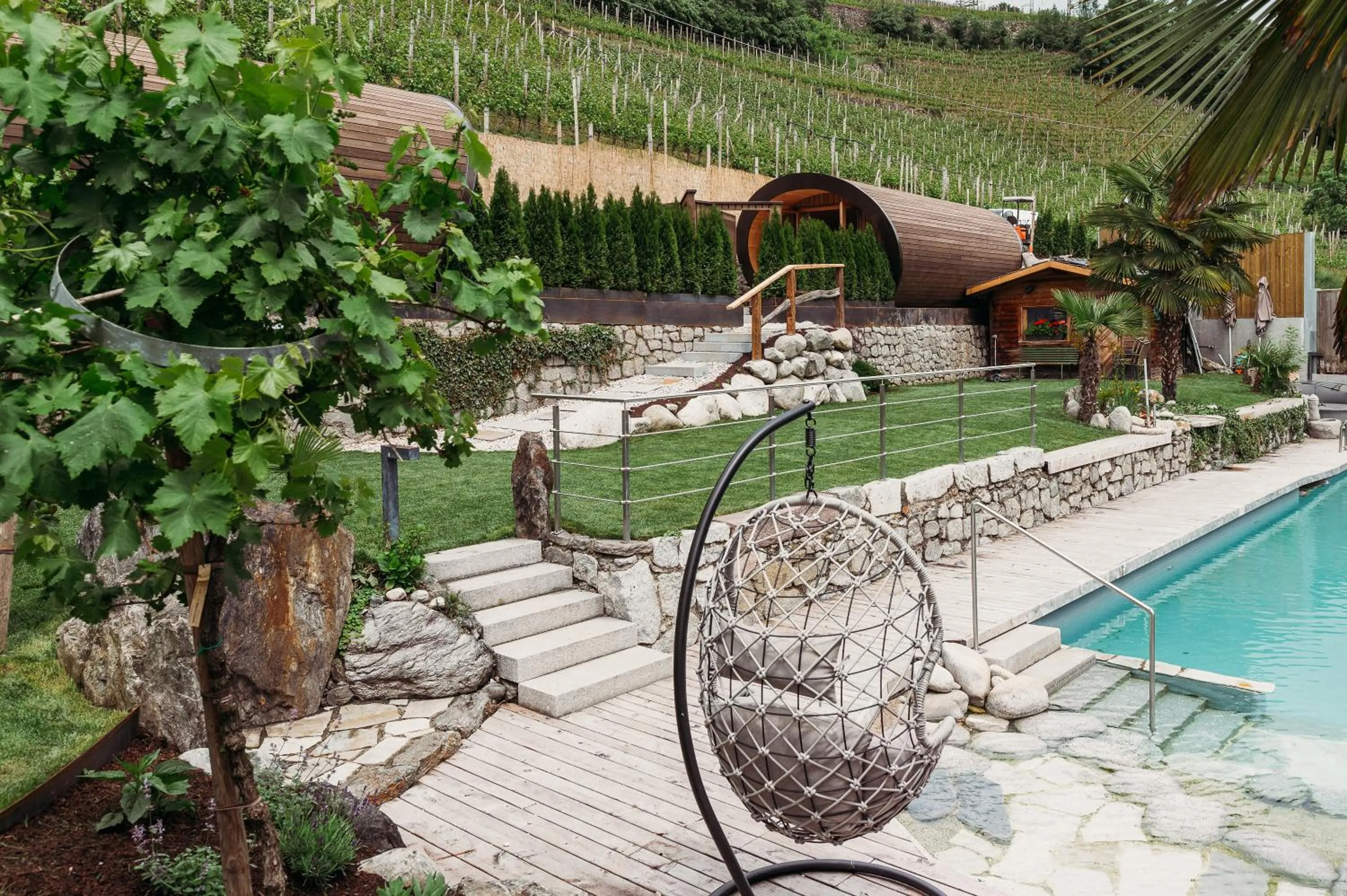 Swimming pool in Weingut & Genusshotel Spitalerhof Superior