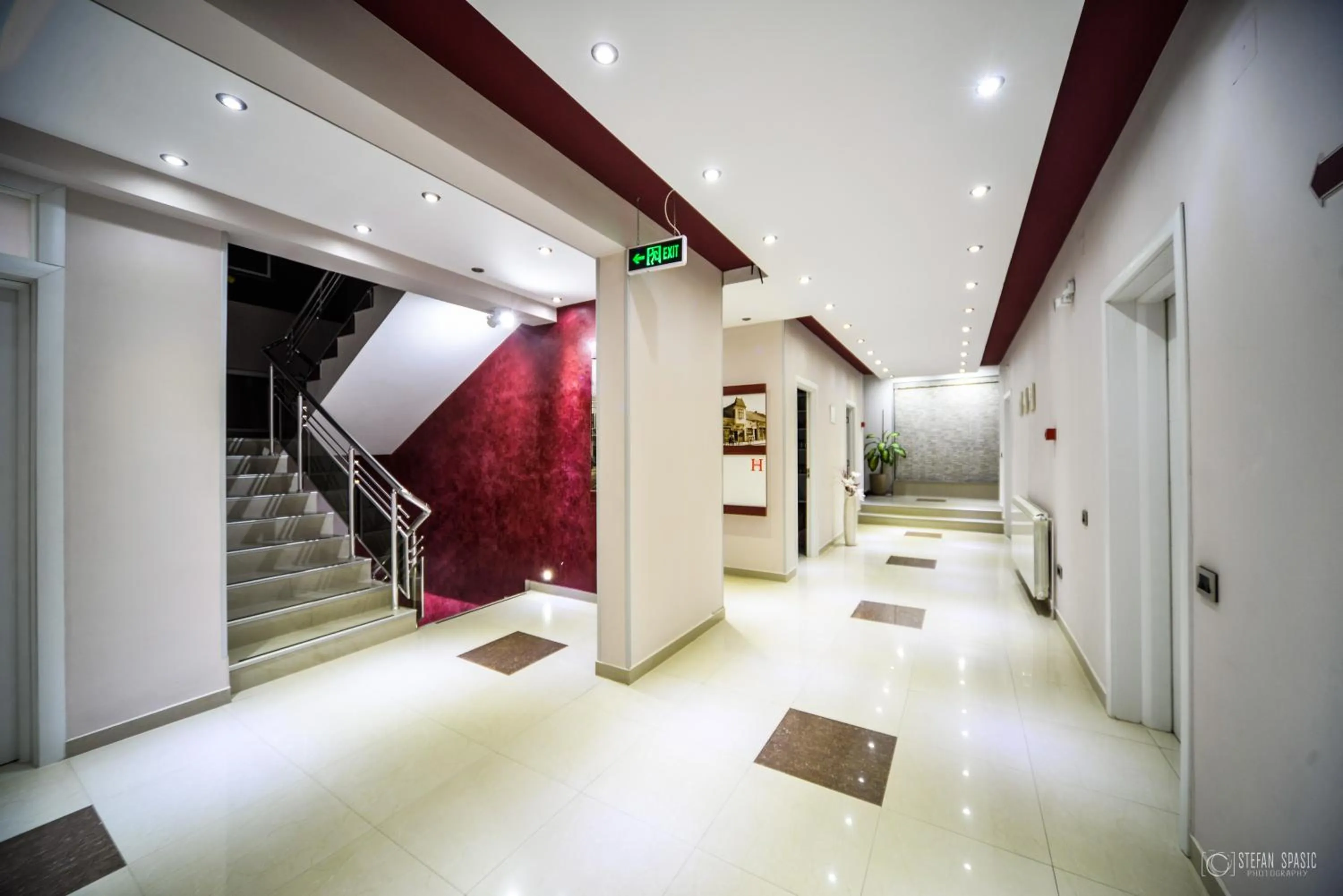 Floor plan in Garni Hotel 018 In