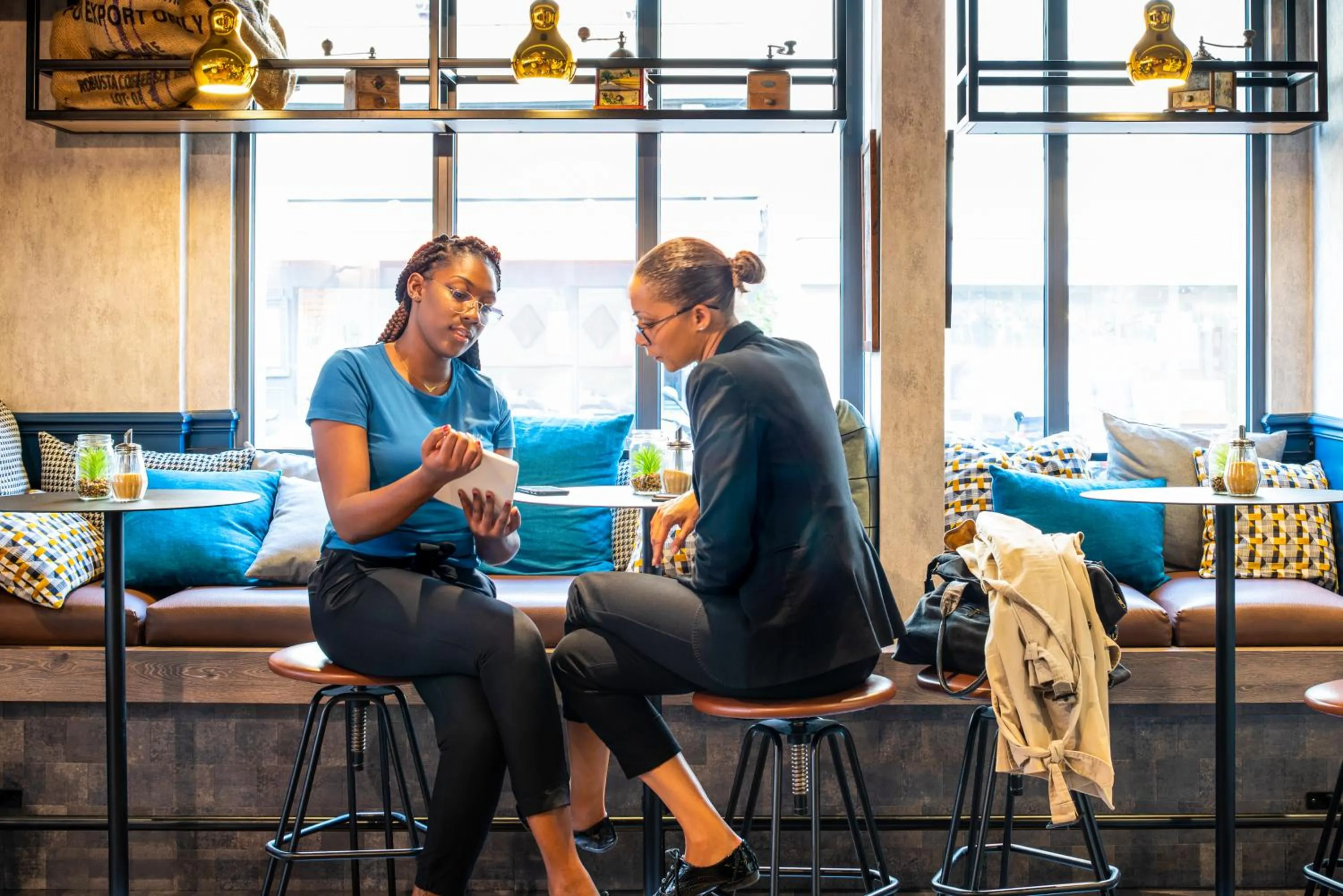 Lobby or reception in ibis Paris Grands Boulevards Opéra 9e