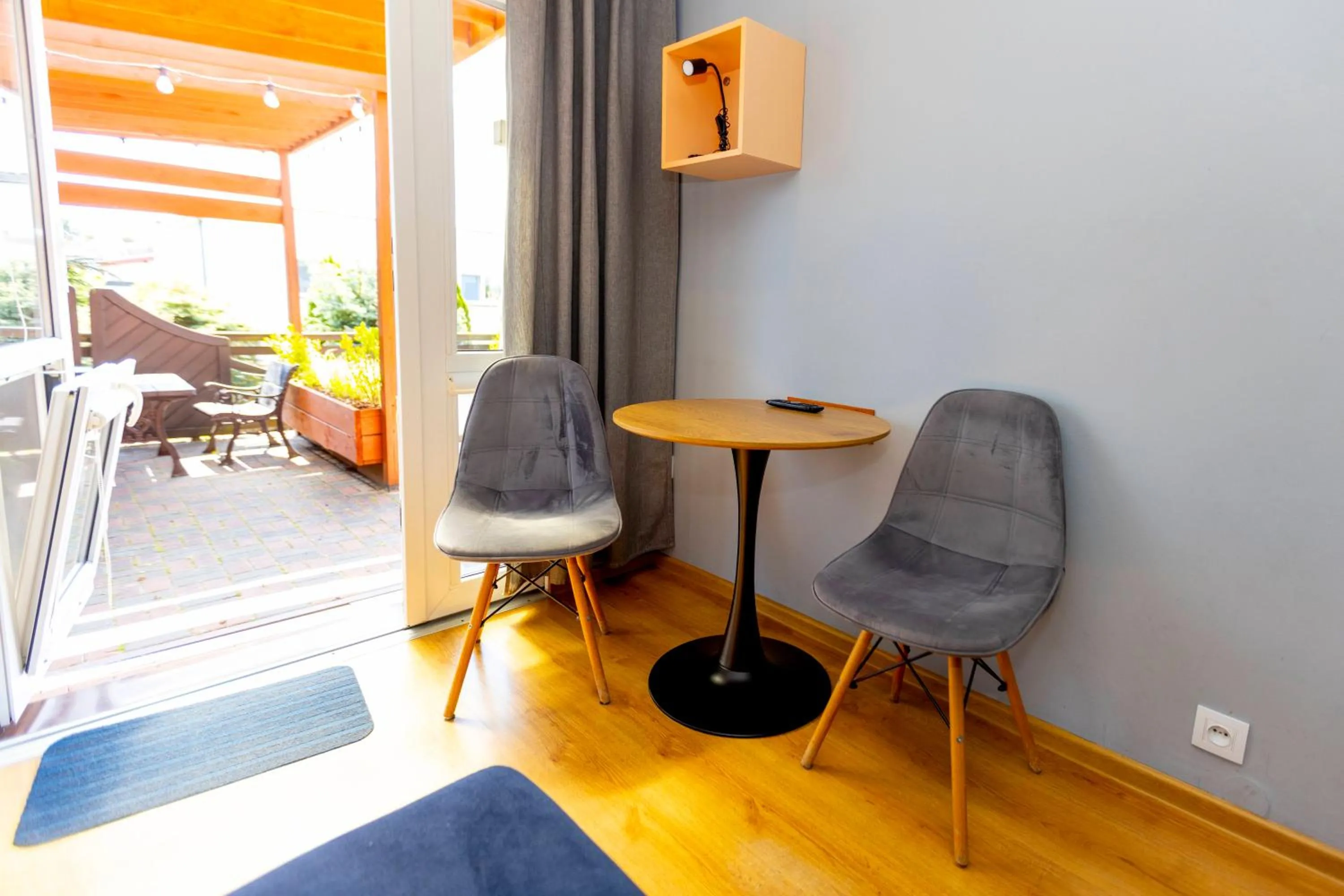 Seating area in Gościniec Pod Markizami