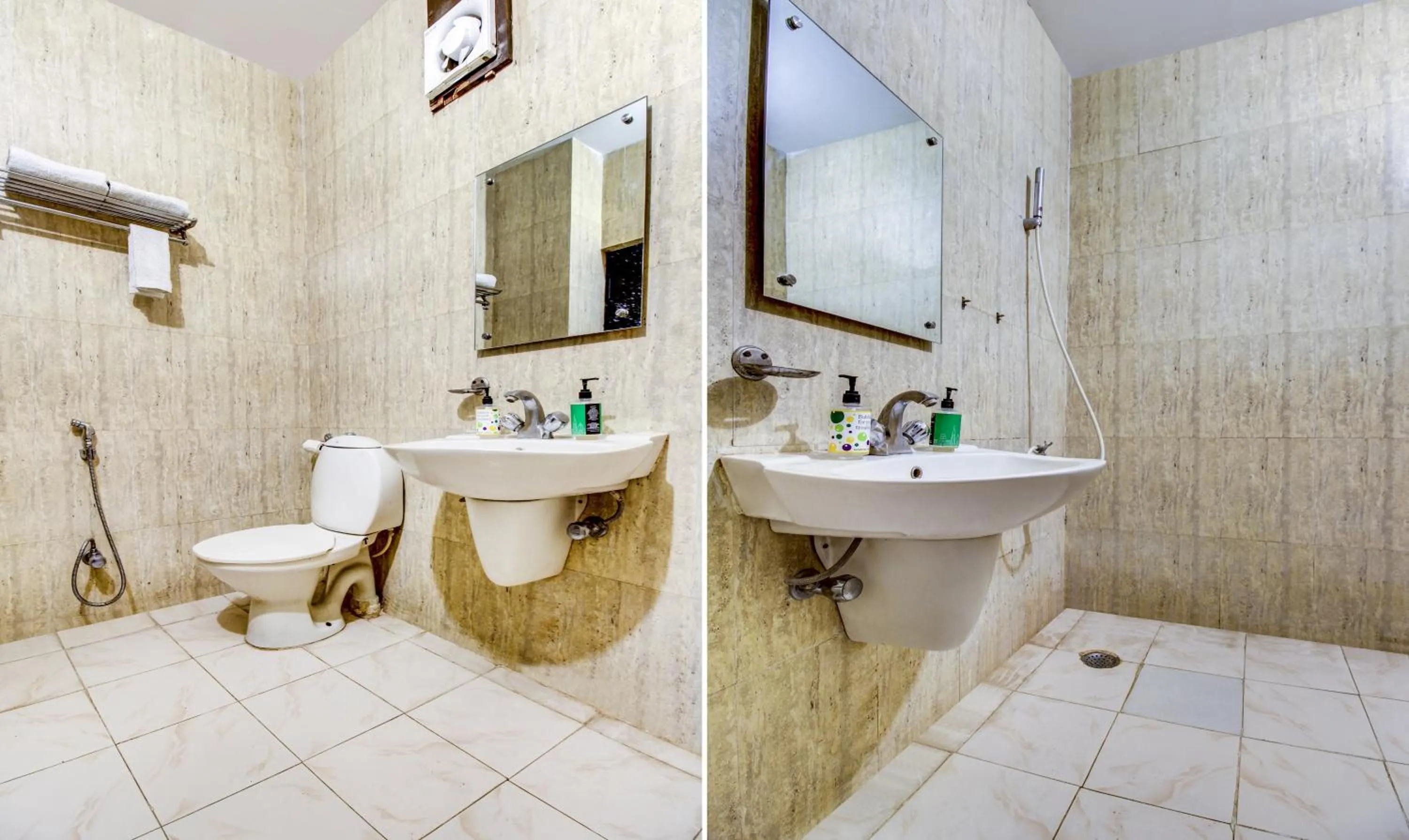 Toilet in Hotel Amanda