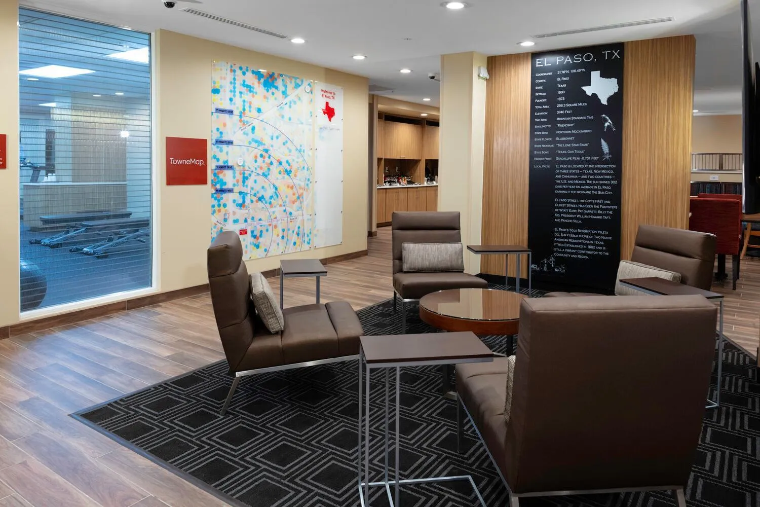 Lobby or reception in TownePlace Suites El Paso North