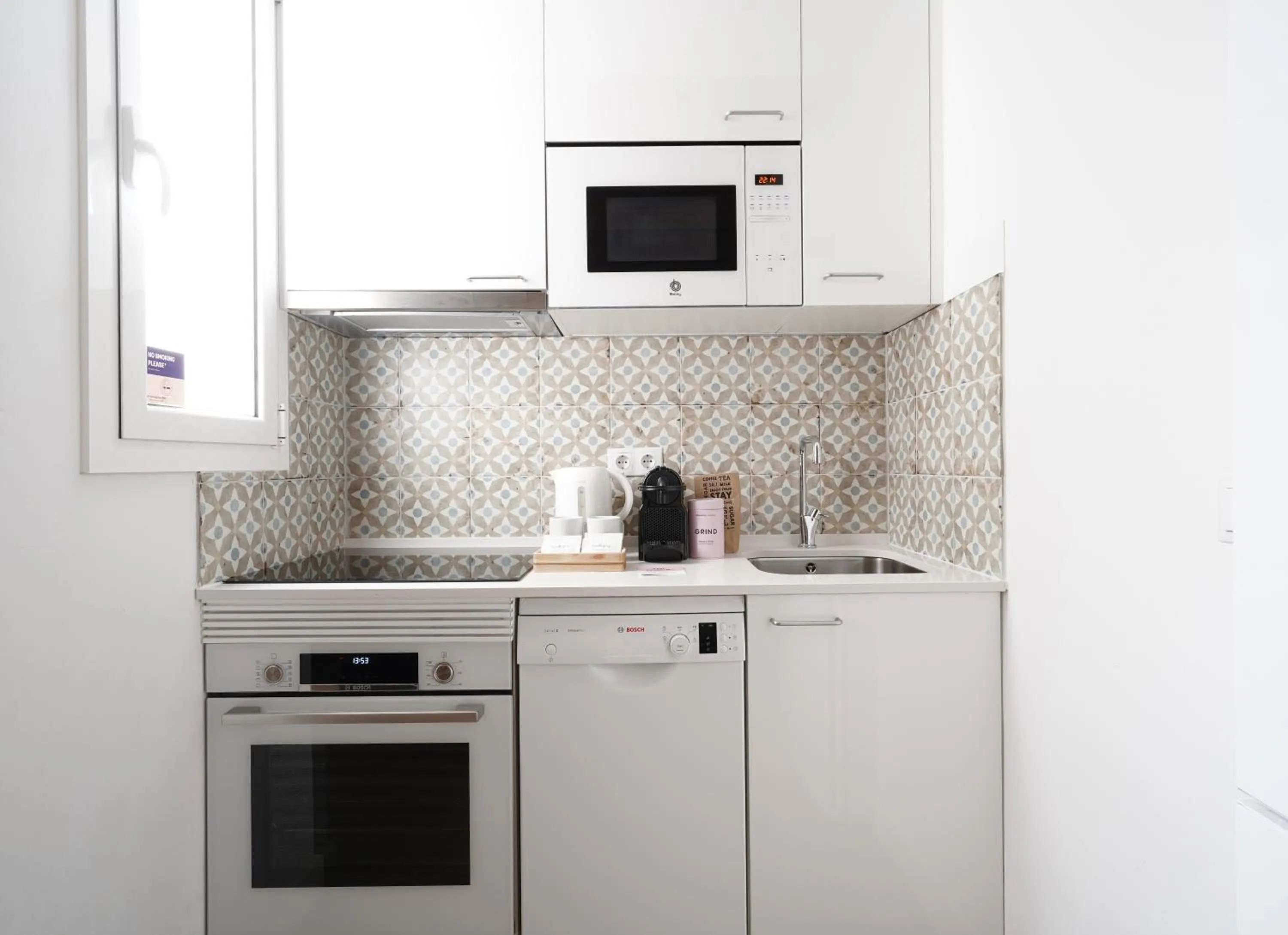 kitchen in Ola Living Camp Nou