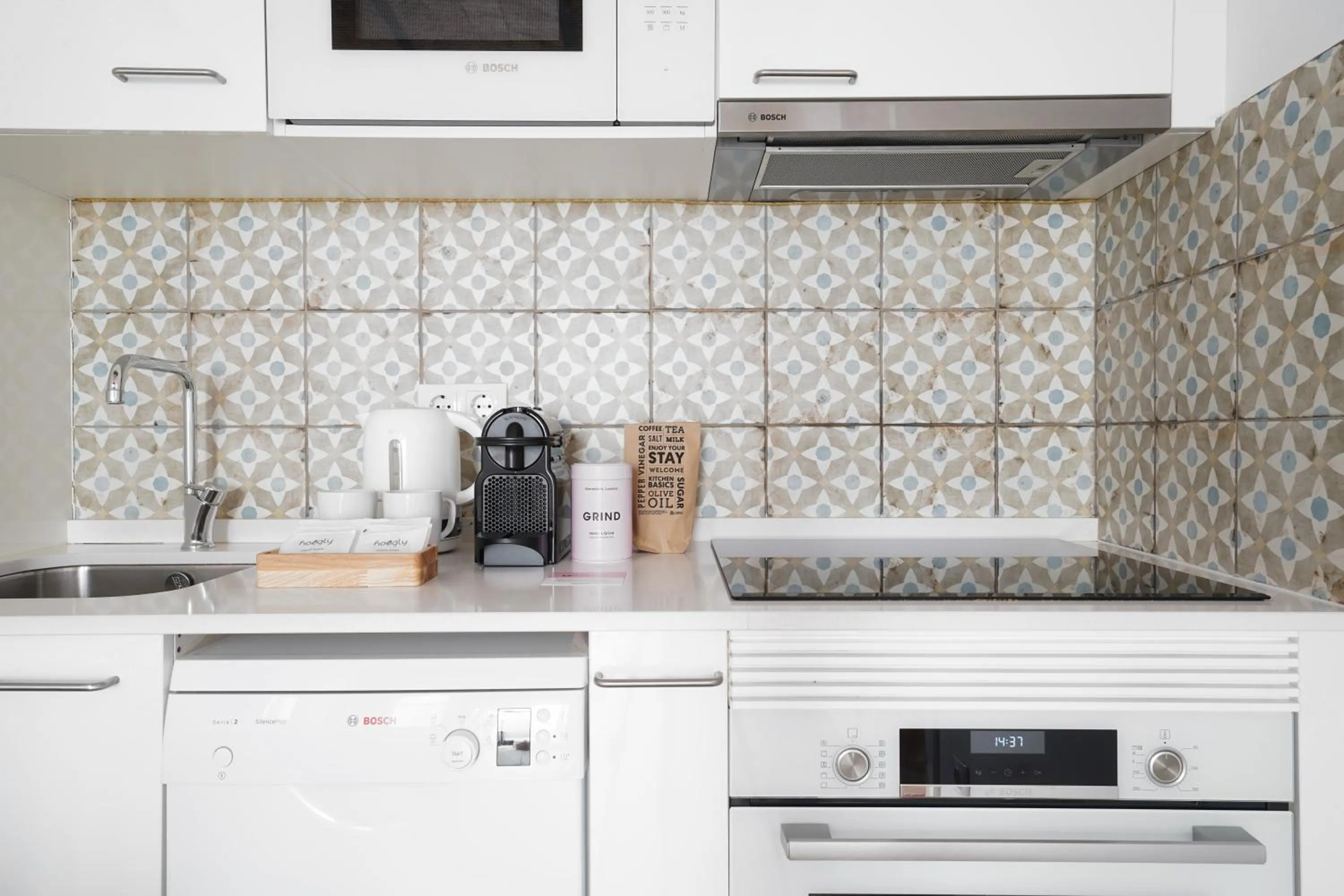 kitchen in Ola Living Camp Nou