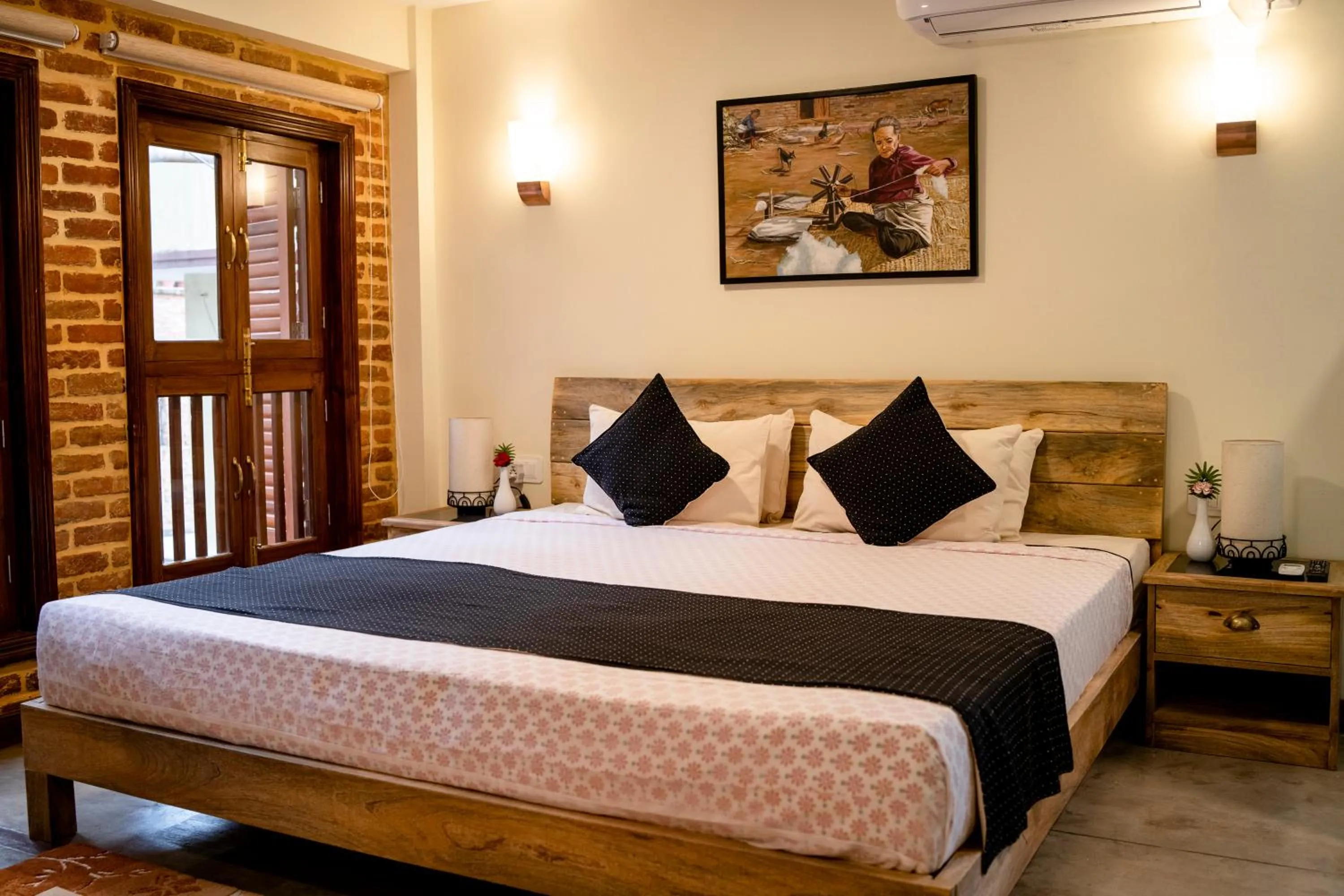 Bedroom, Bed in Traditional Stay - A Boutique Hotel