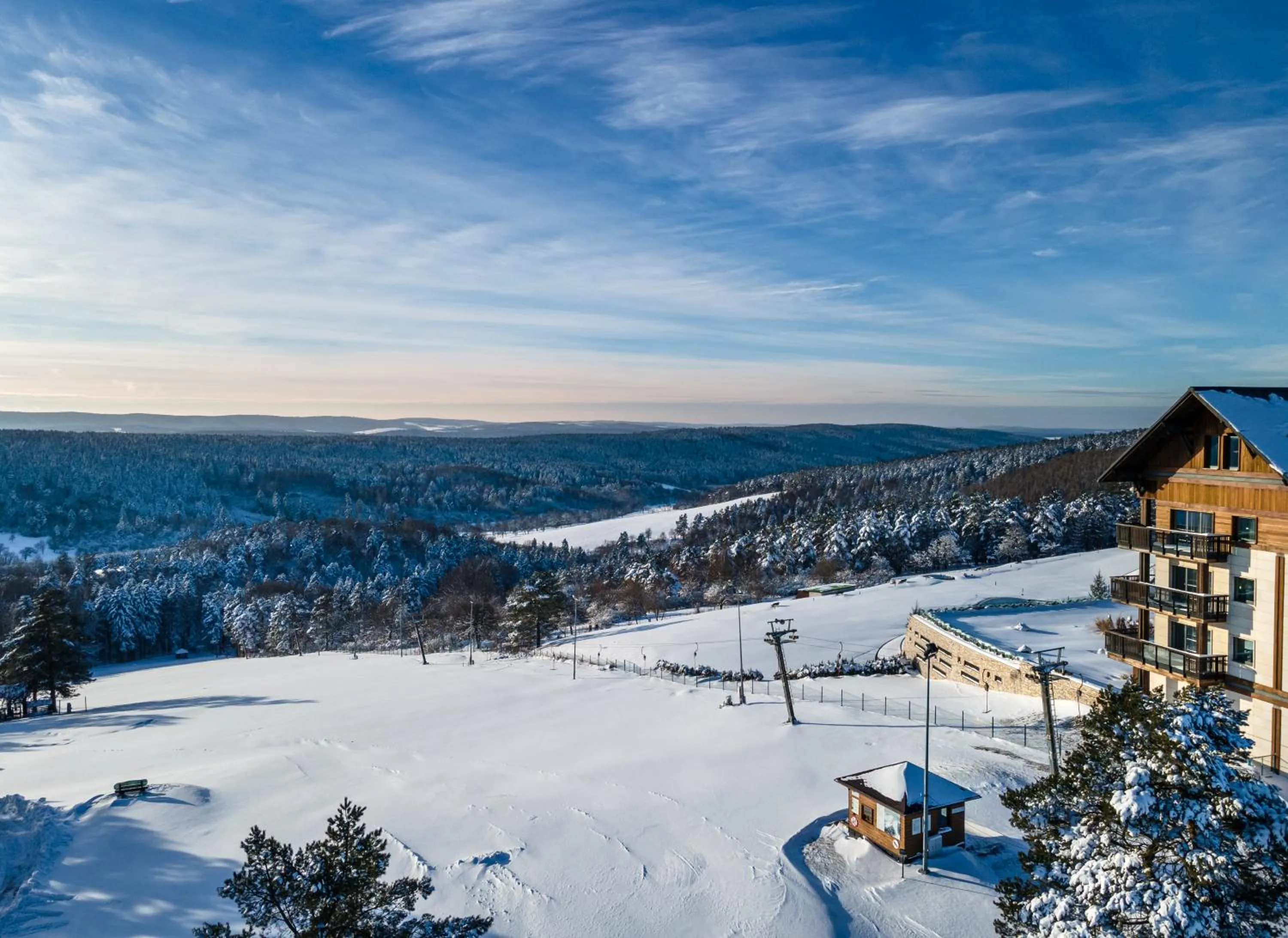 Skiing in Hotel Arłamów