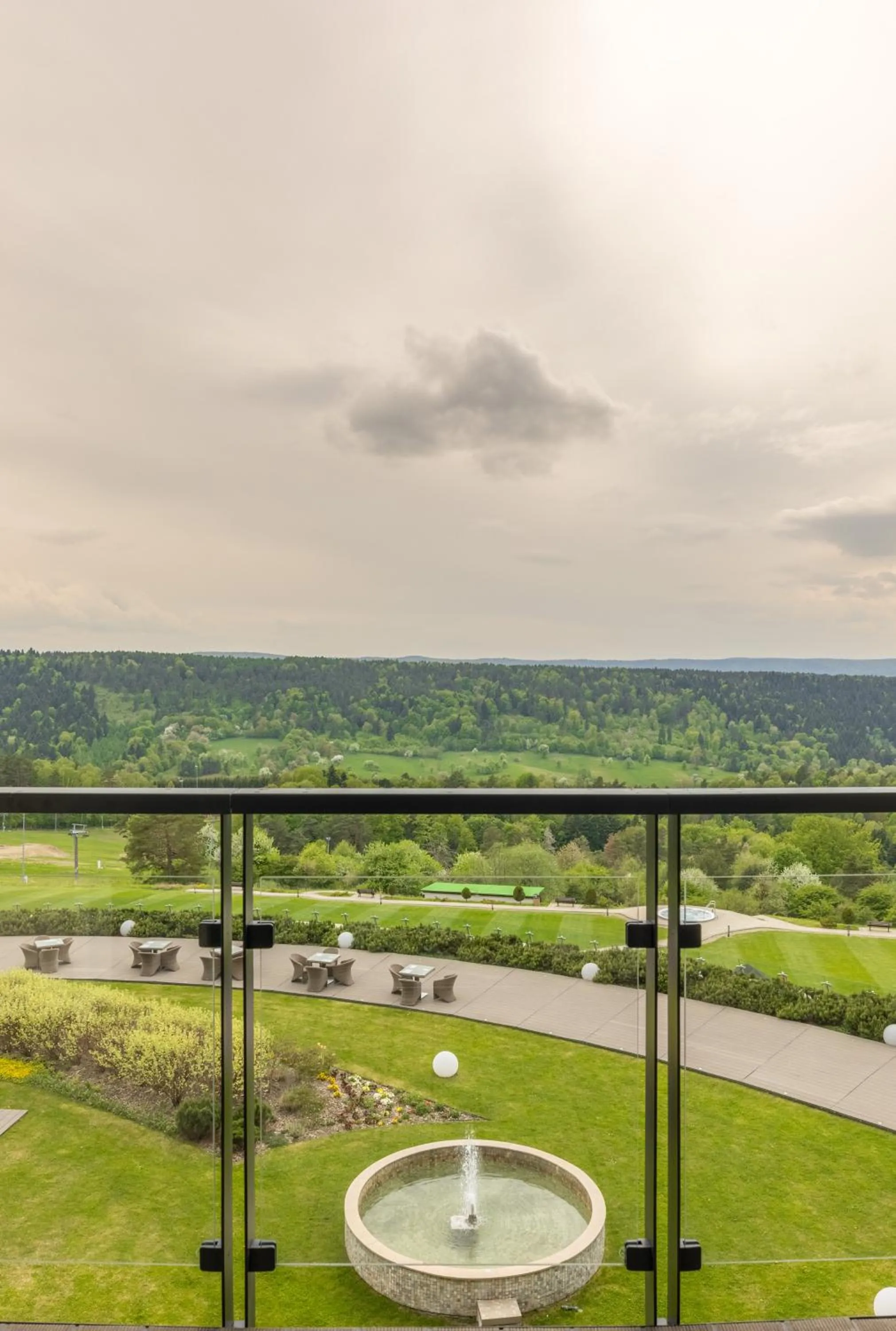 Balcony/Terrace in Hotel Arłamów