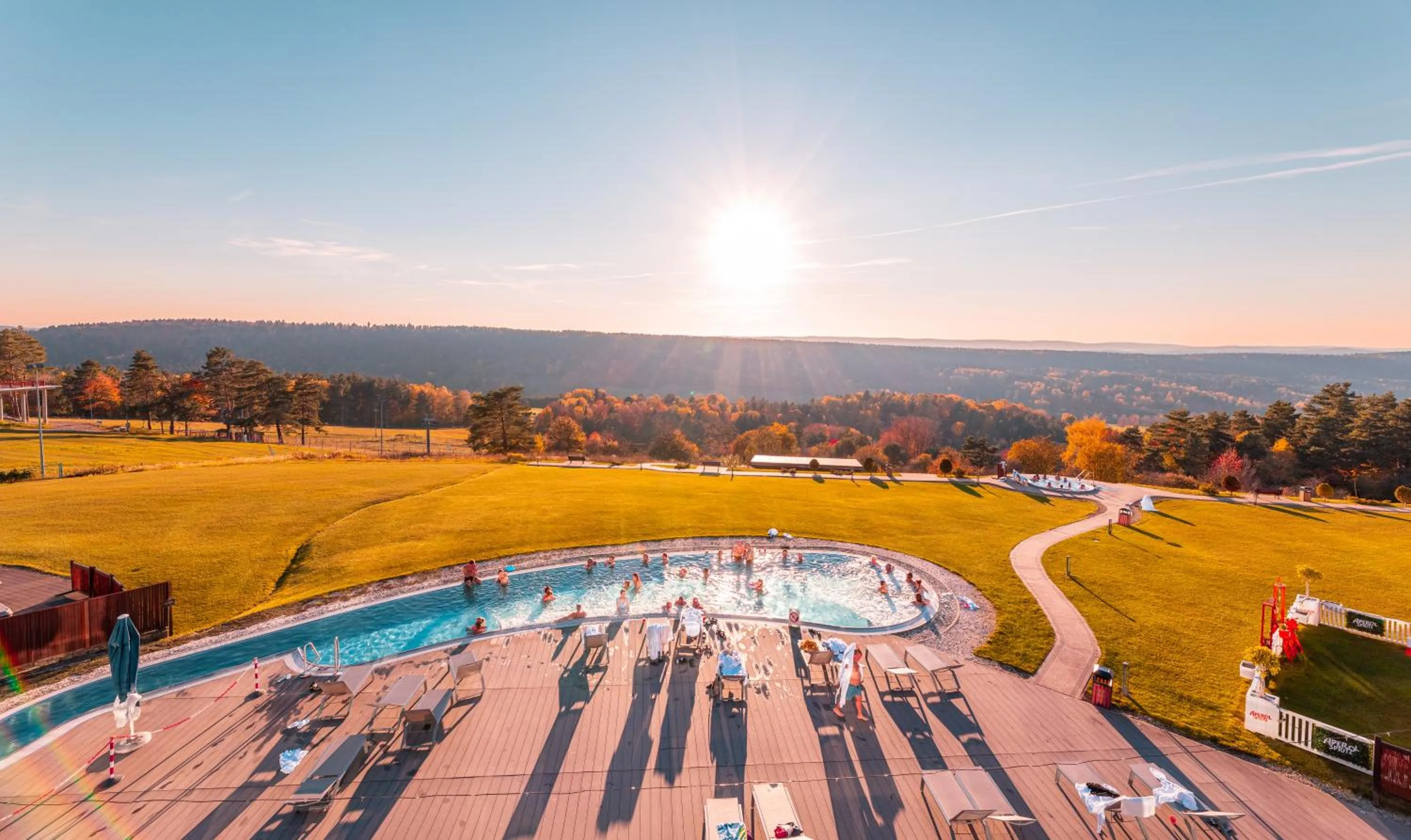 Swimming pool in Hotel Arłamów