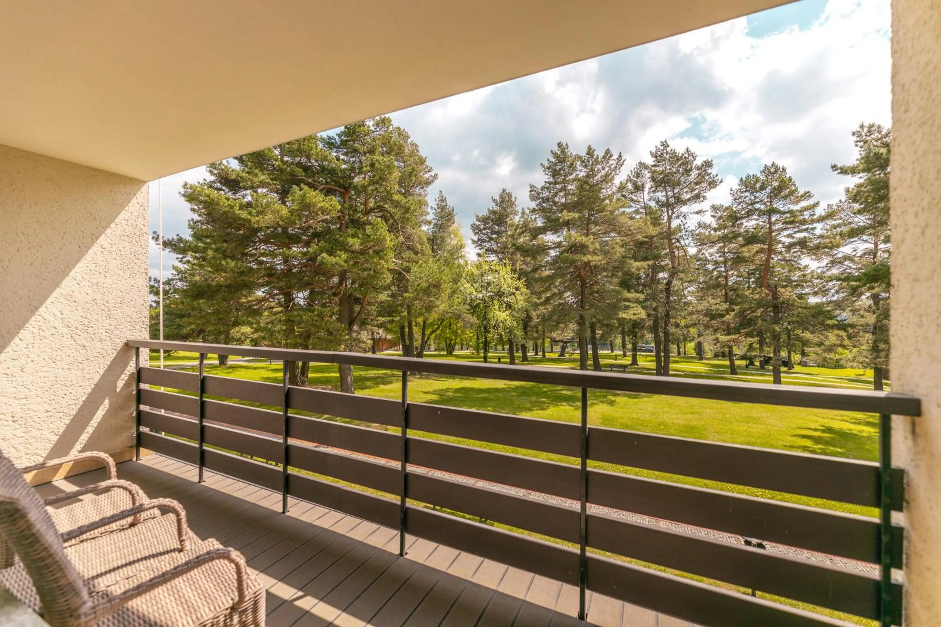 Balcony/Terrace in Hotel Arłamów
