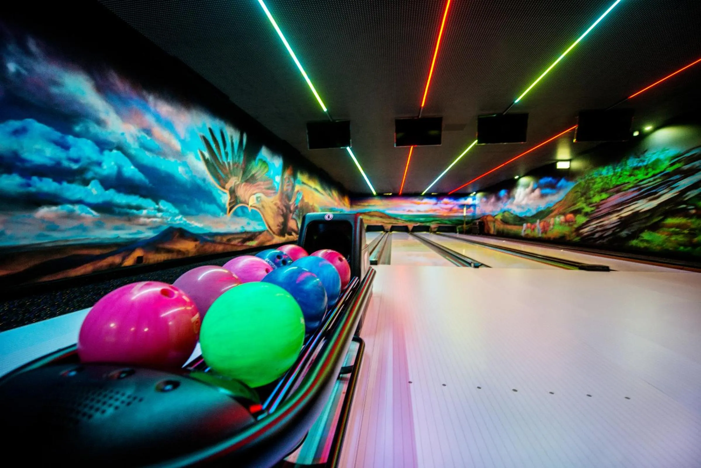 Bowling in Hotel Arłamów
