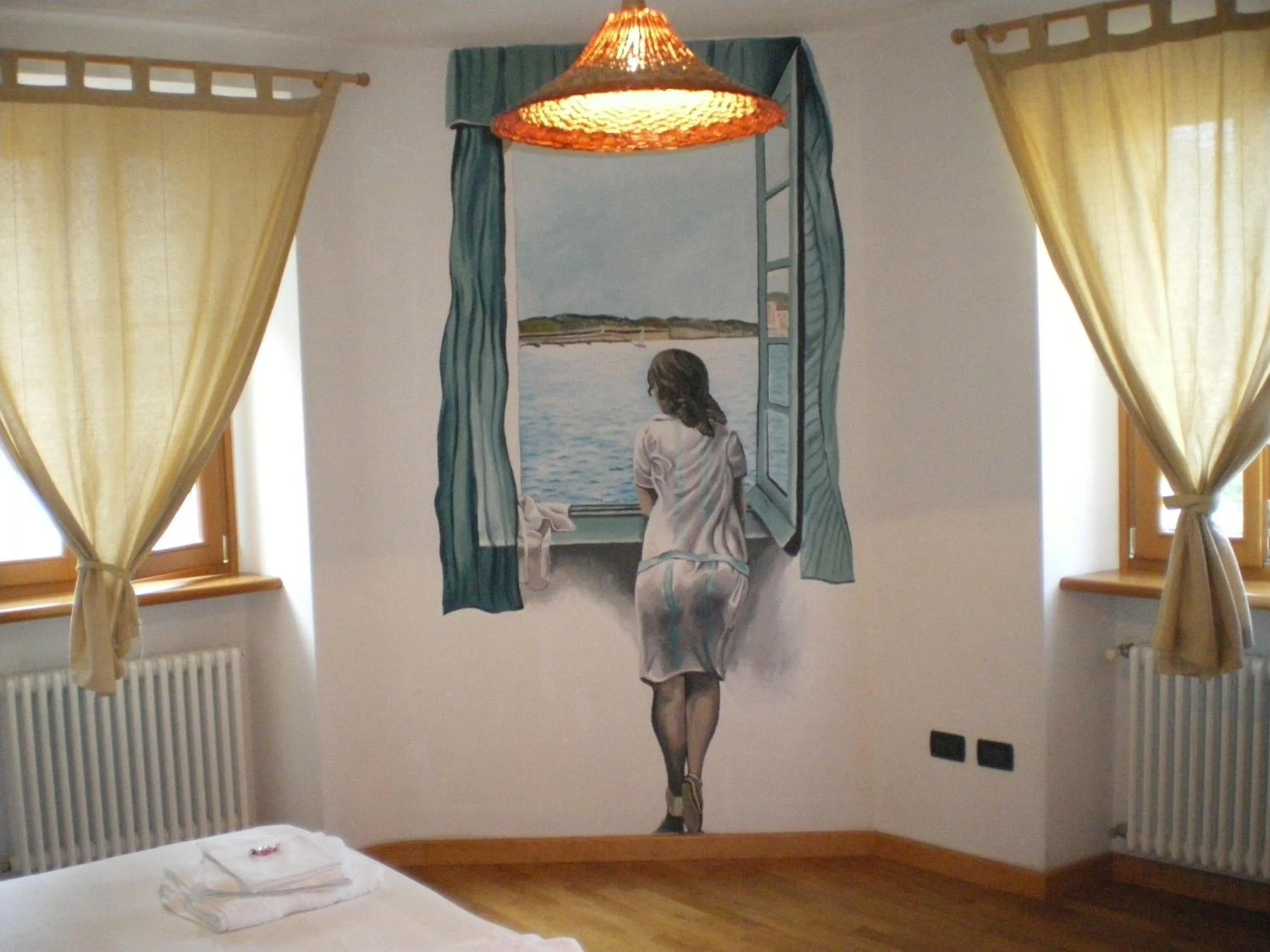 Decorative detail, Bed in Ai Vellutai