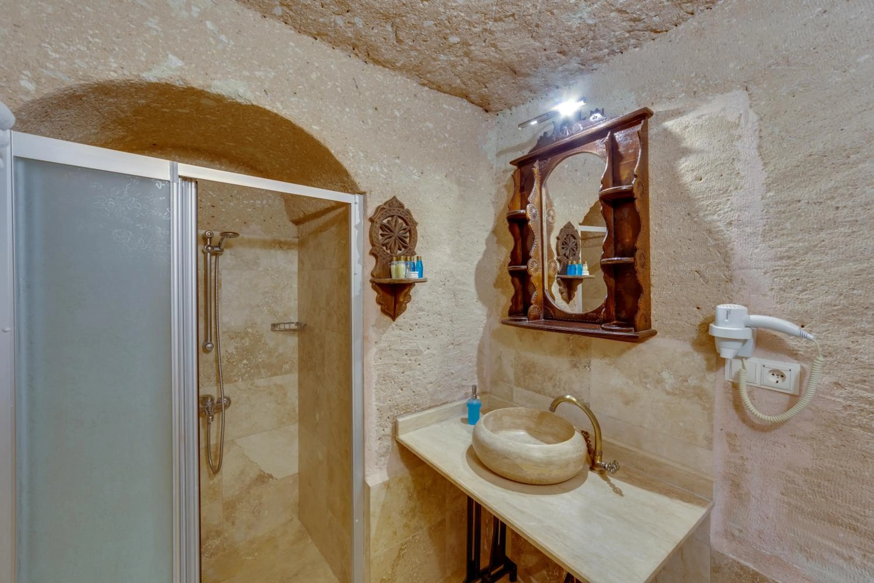 Bathroom in Cappadocia Abras Cave Hotel