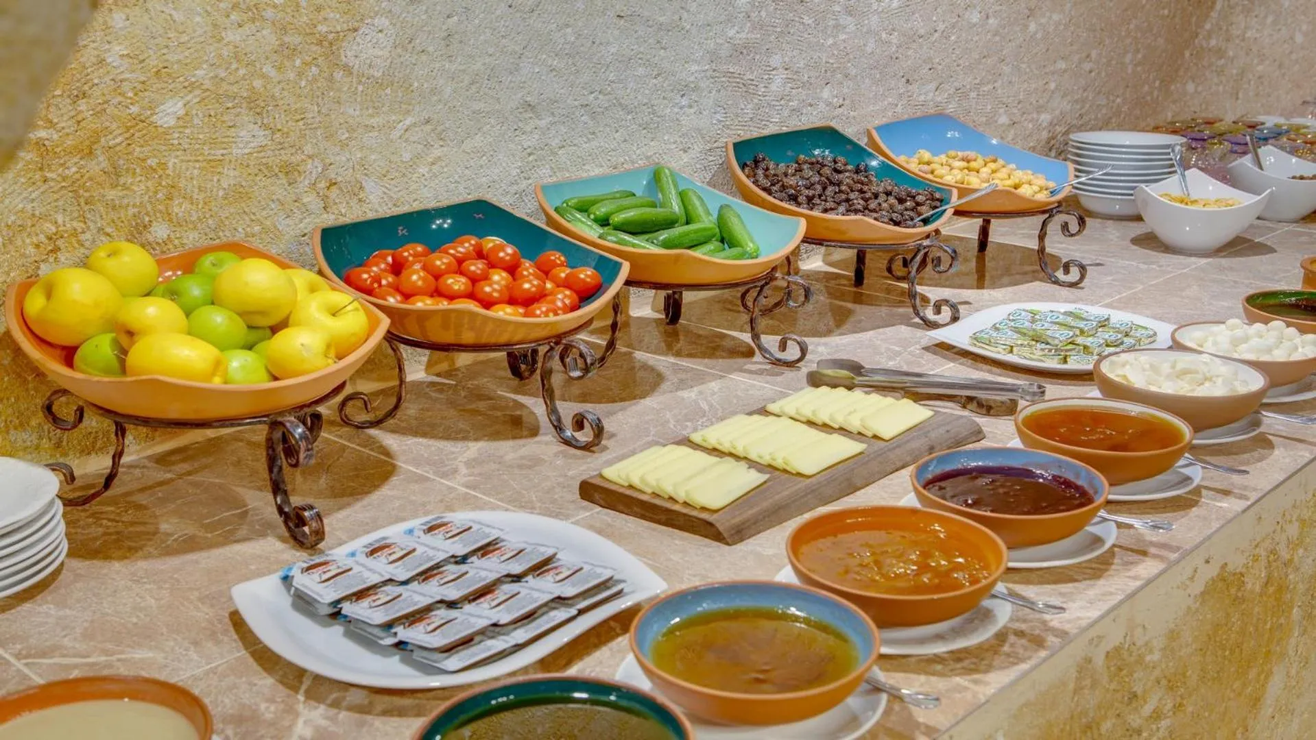 Food and drinks in Cappadocia Abras Cave Hotel