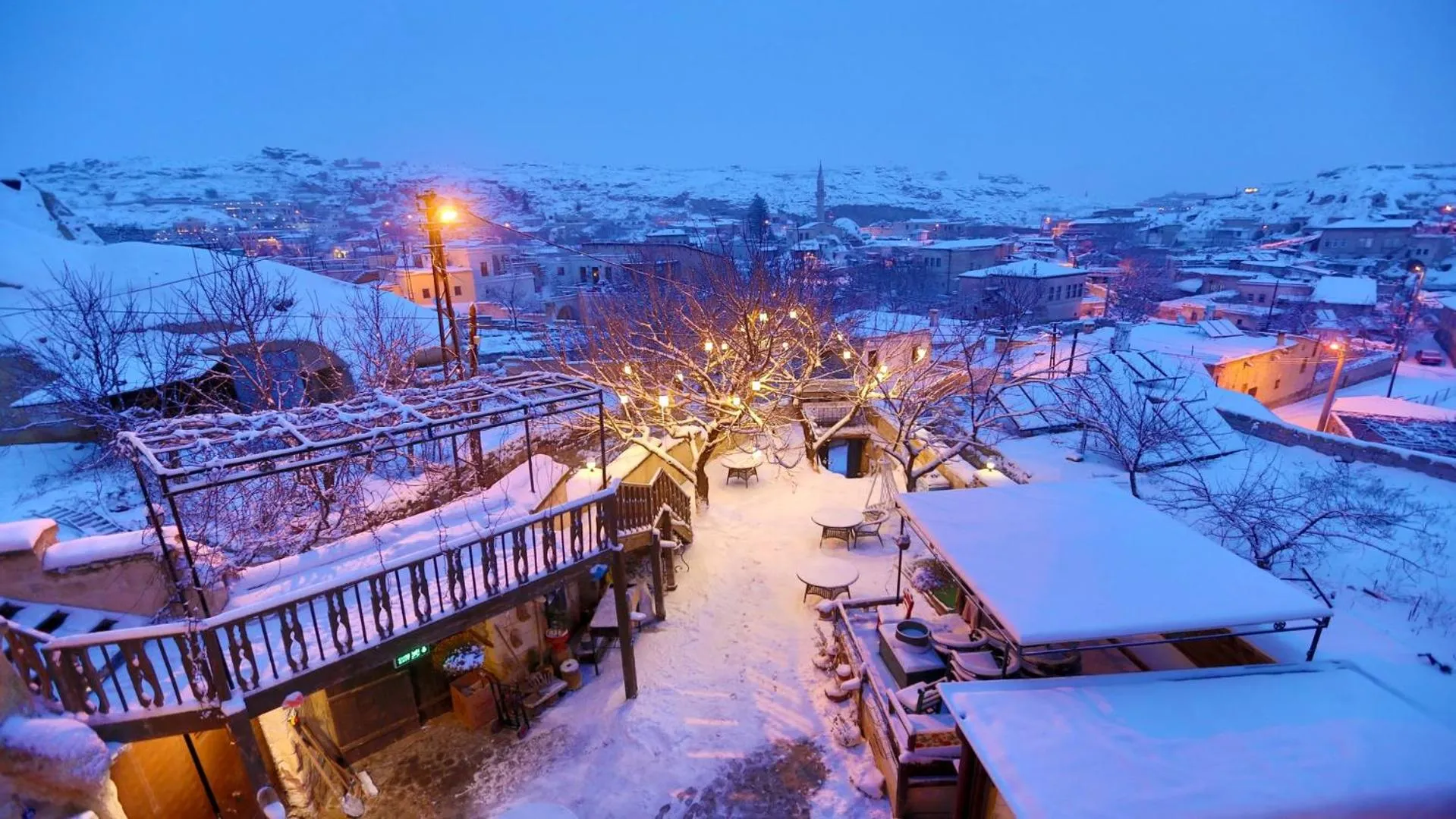 Winter in Cappadocia Abras Cave Hotel