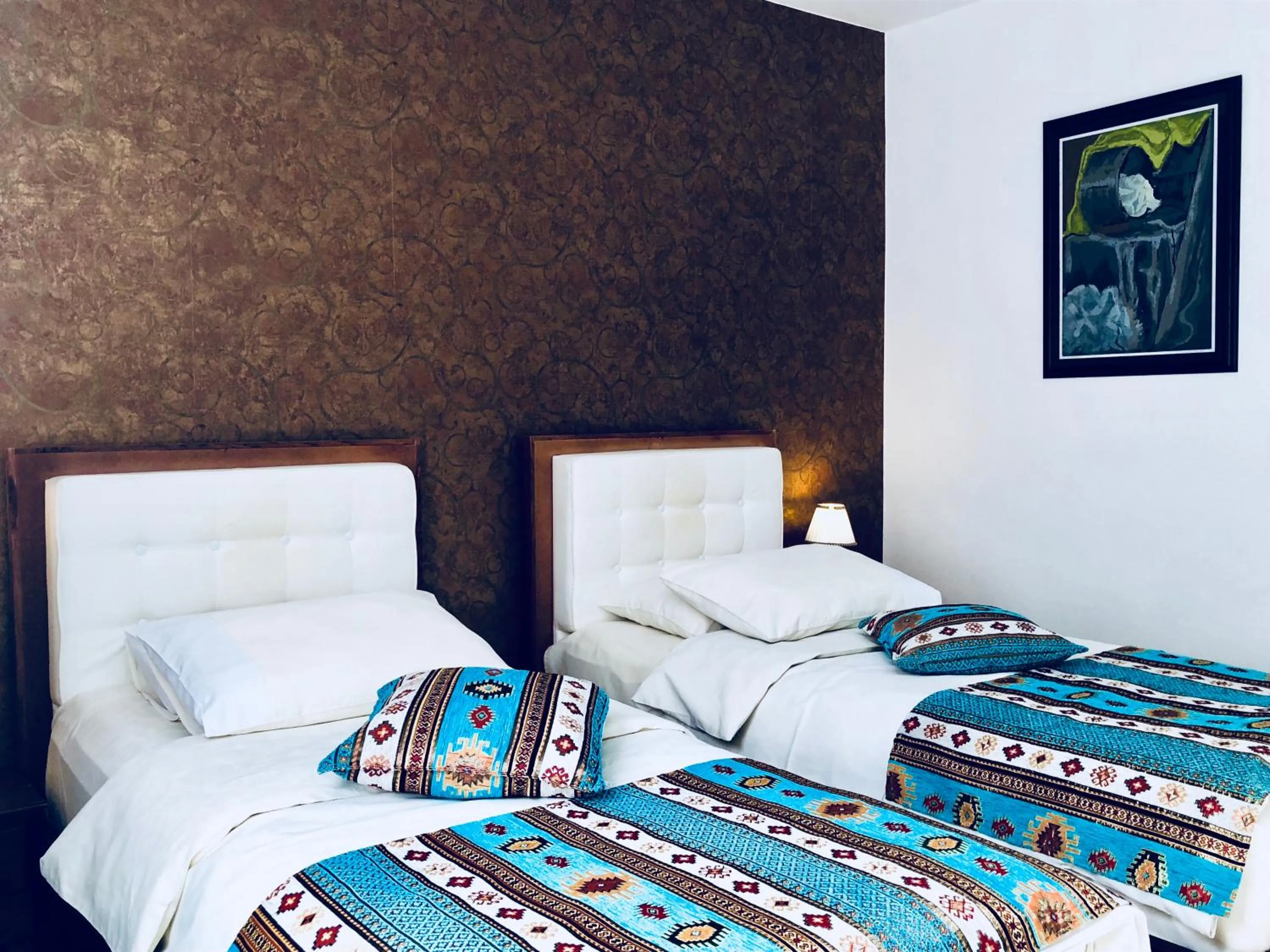 Bed in Hotel Kostelski Buk