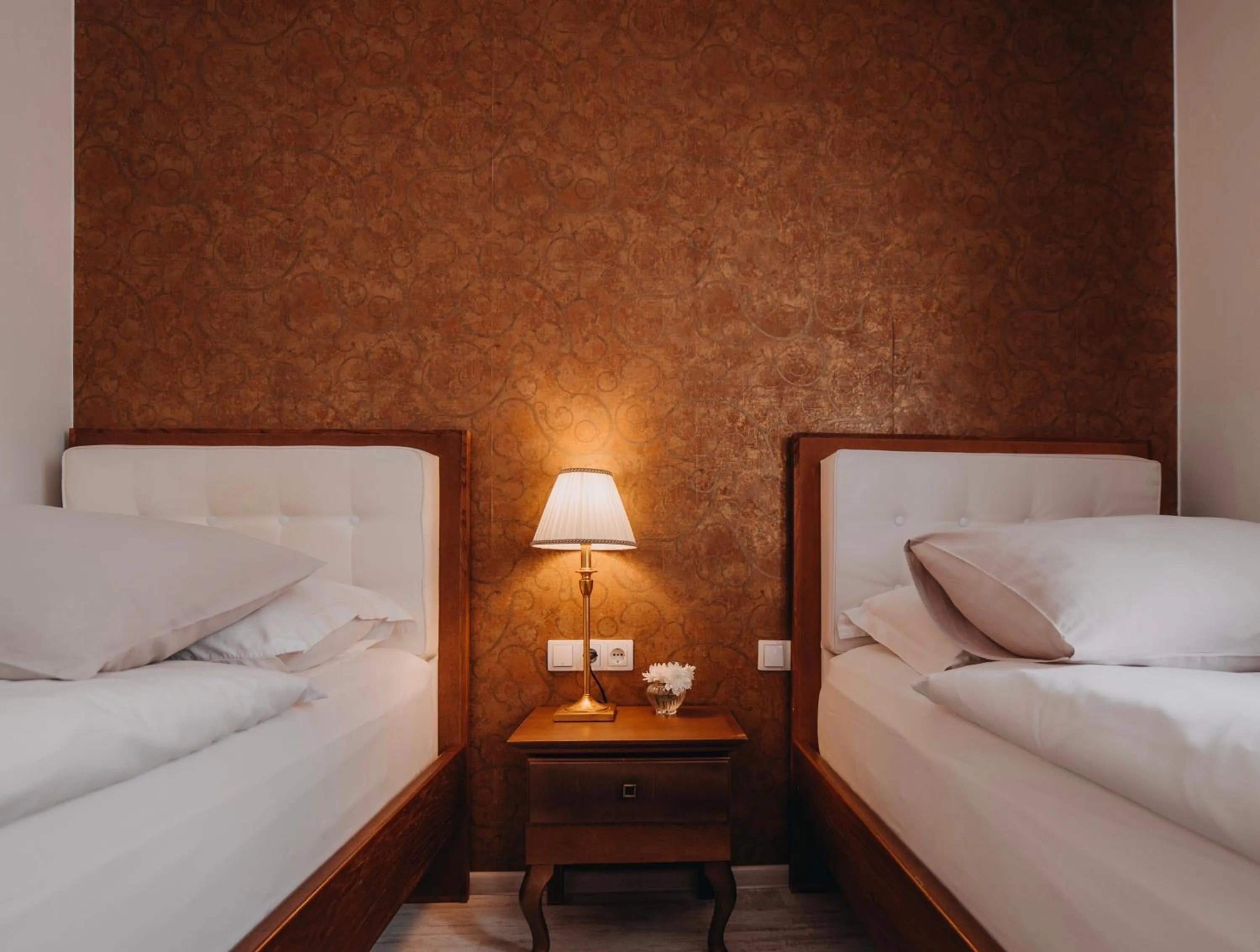 Bed in Hotel Kostelski Buk