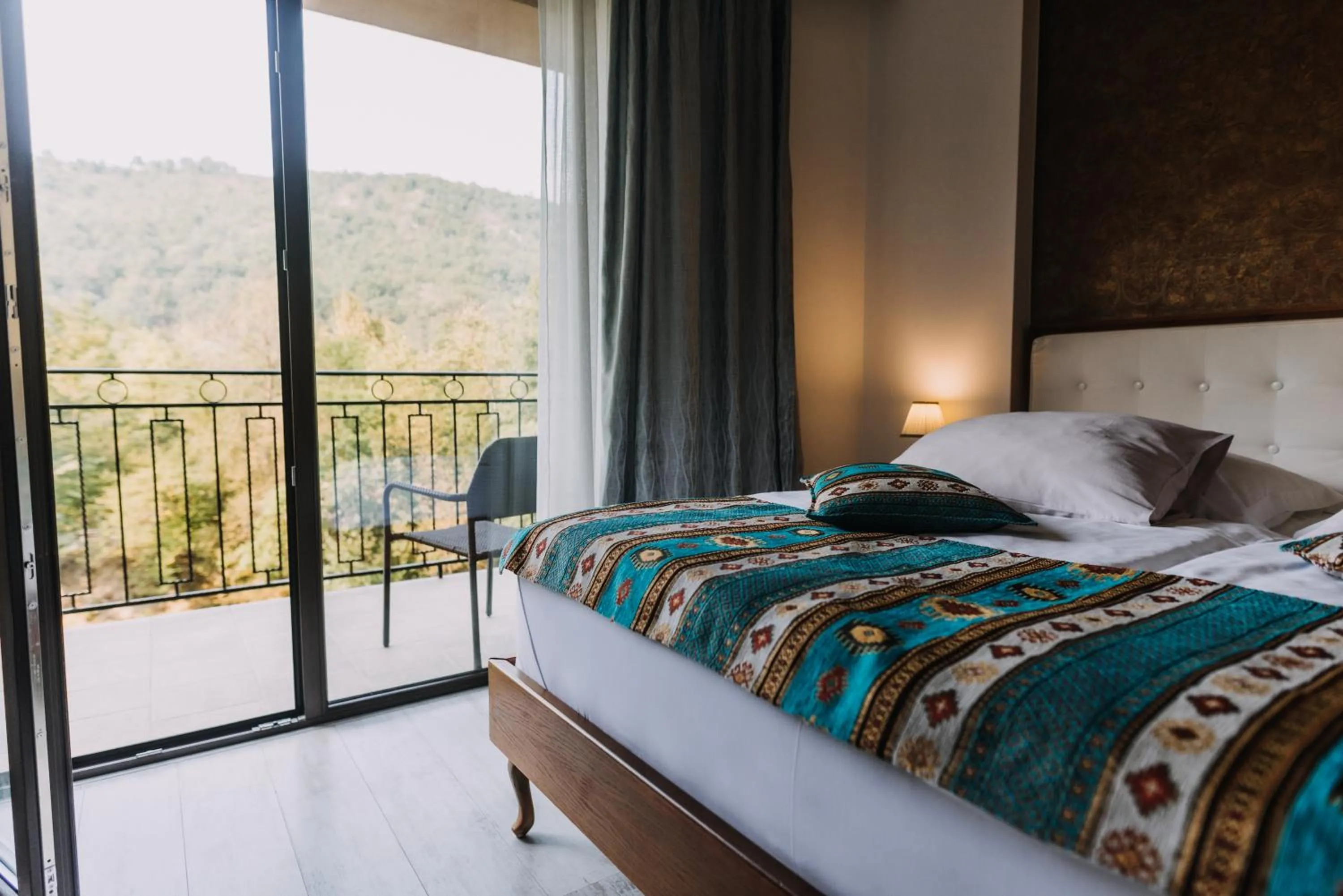 Bed in Hotel Kostelski Buk