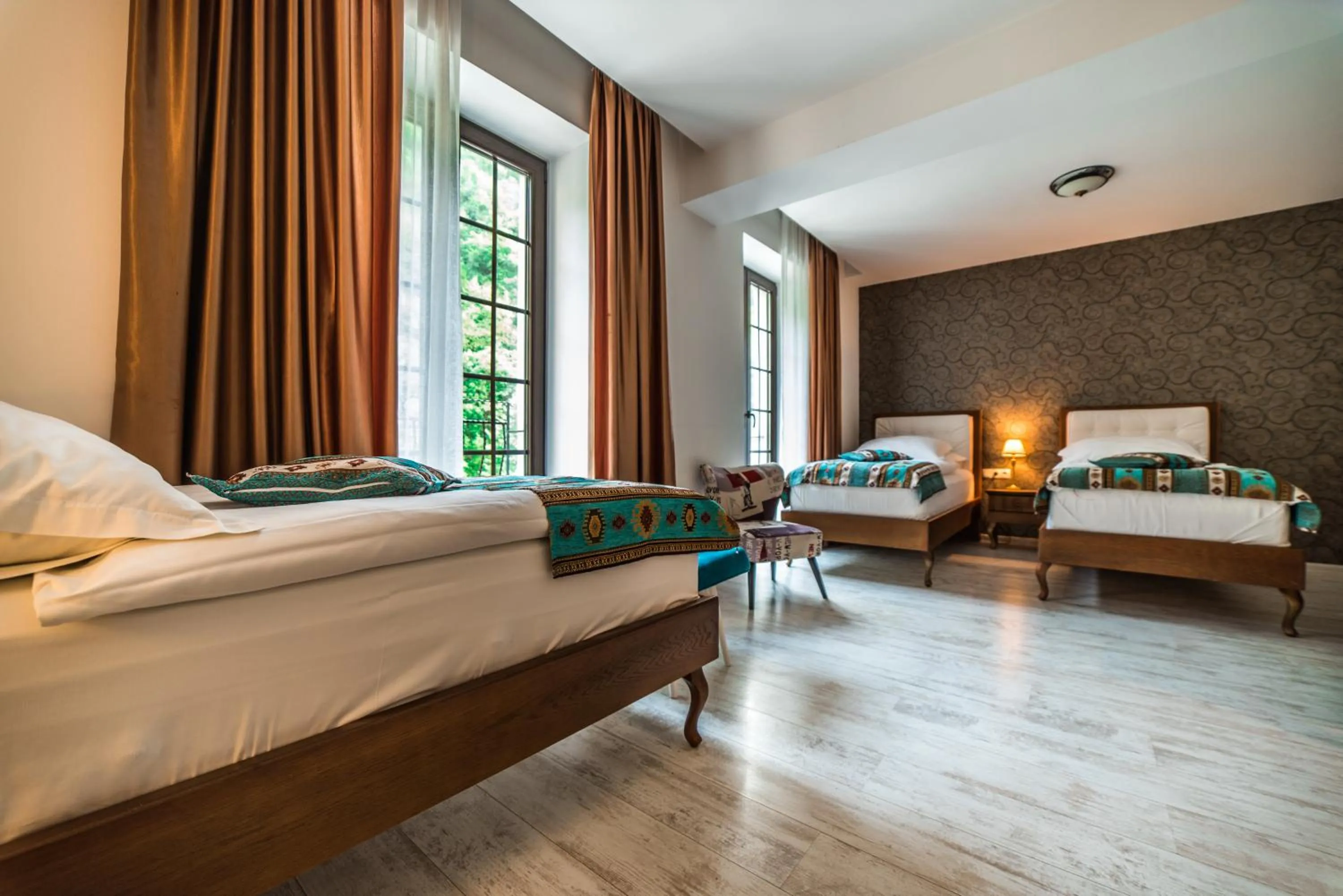 Bed in Hotel Kostelski Buk