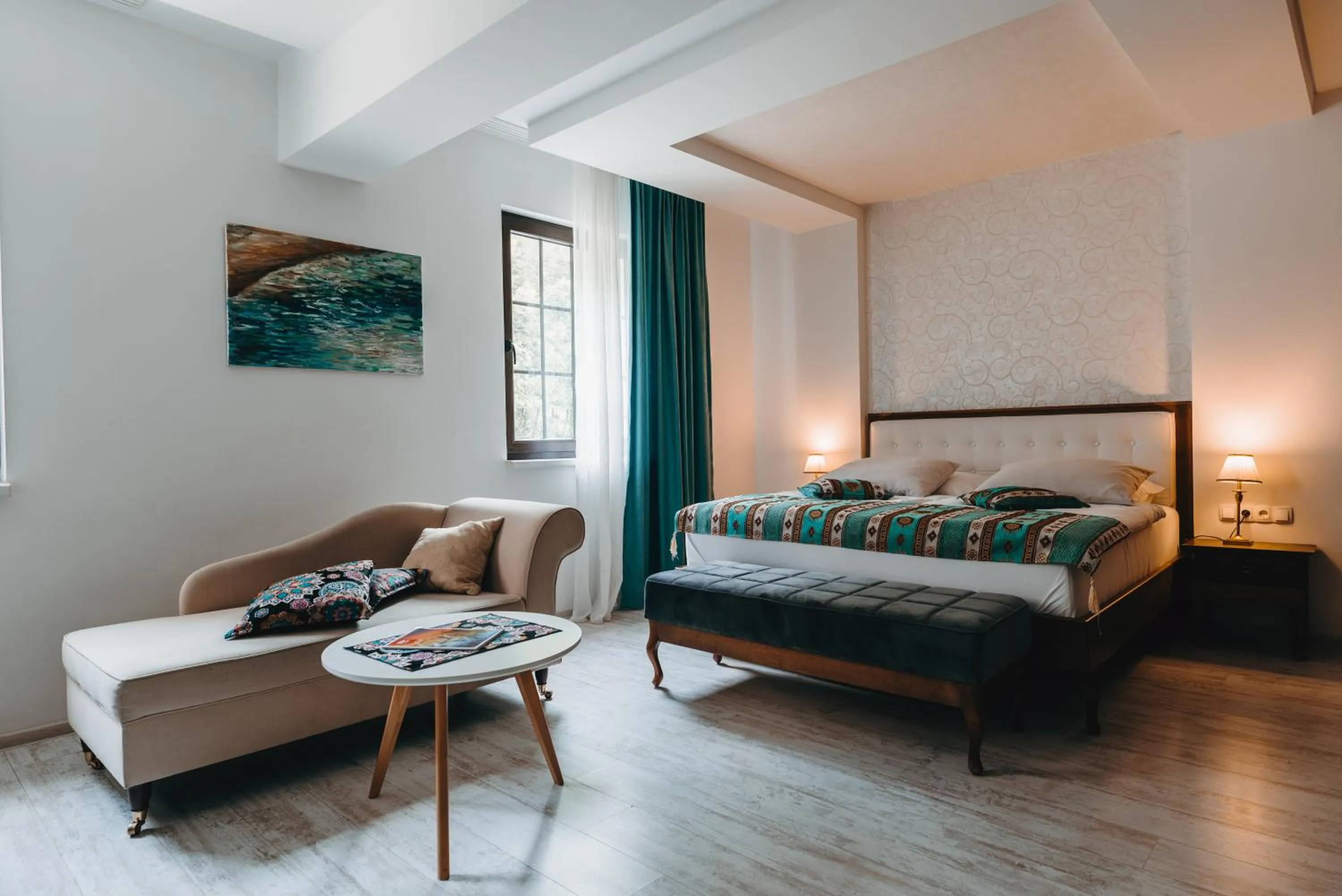 Bed in Hotel Kostelski Buk