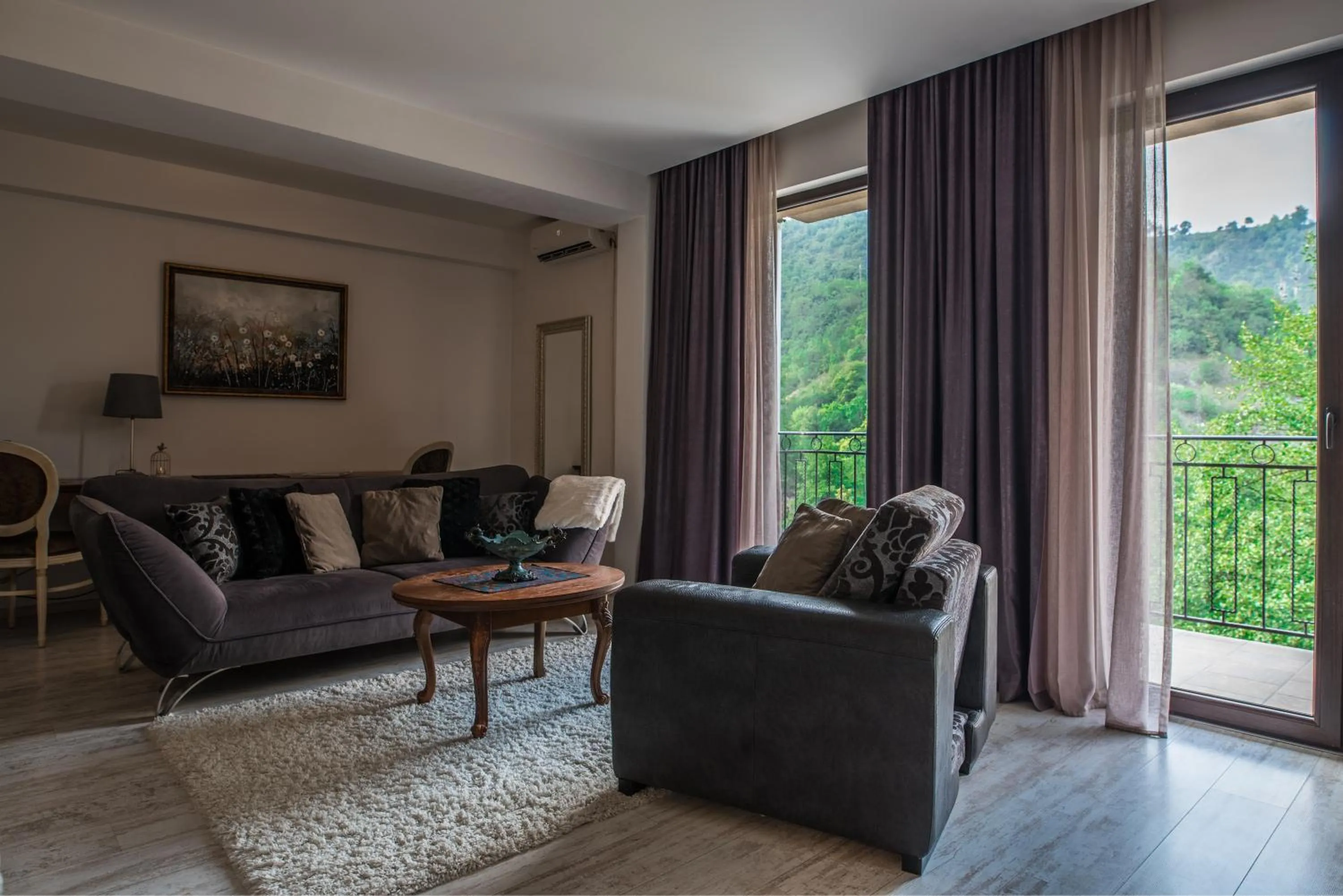 Seating area in Hotel Kostelski Buk