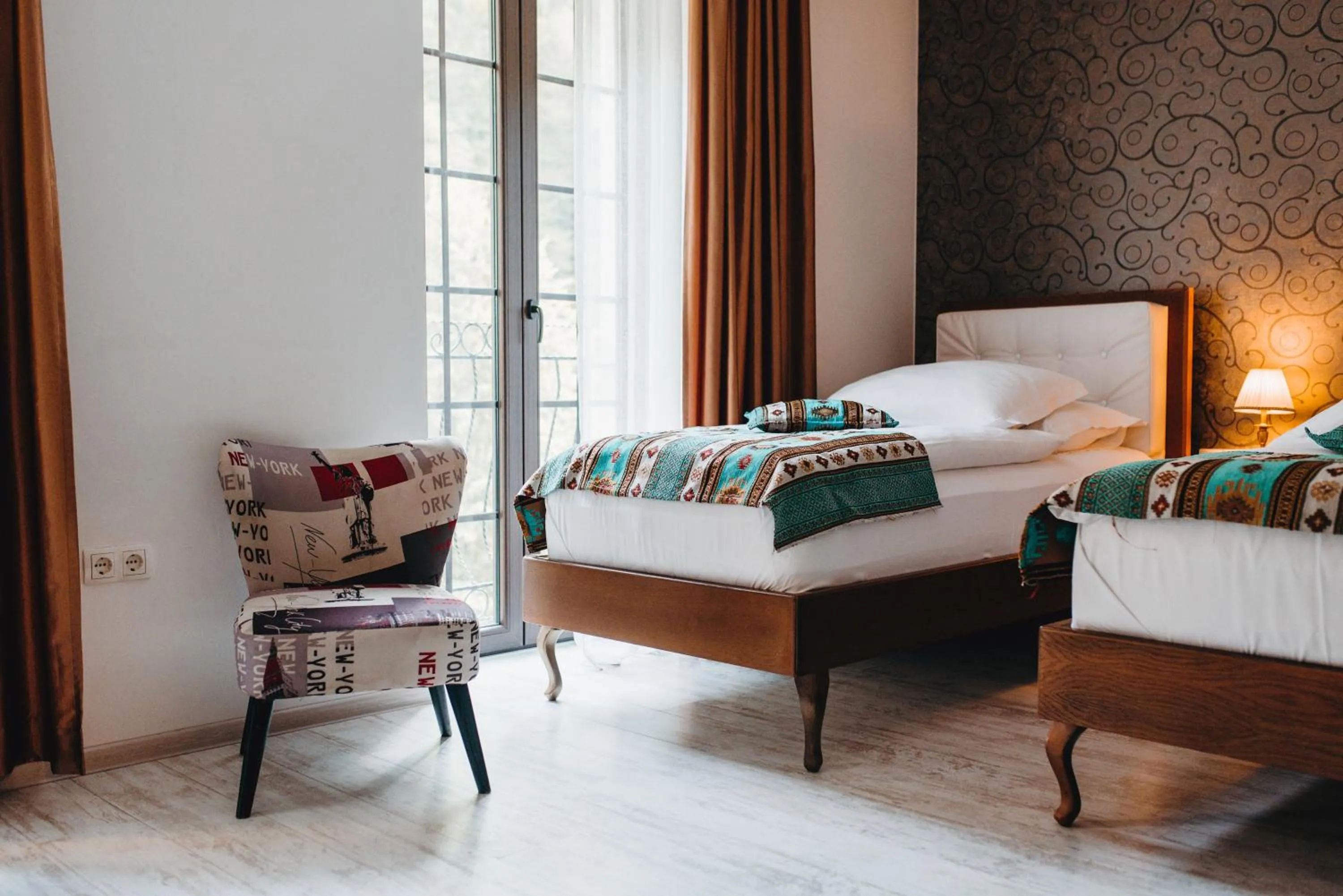 Bedroom, Bed in Hotel Kostelski Buk