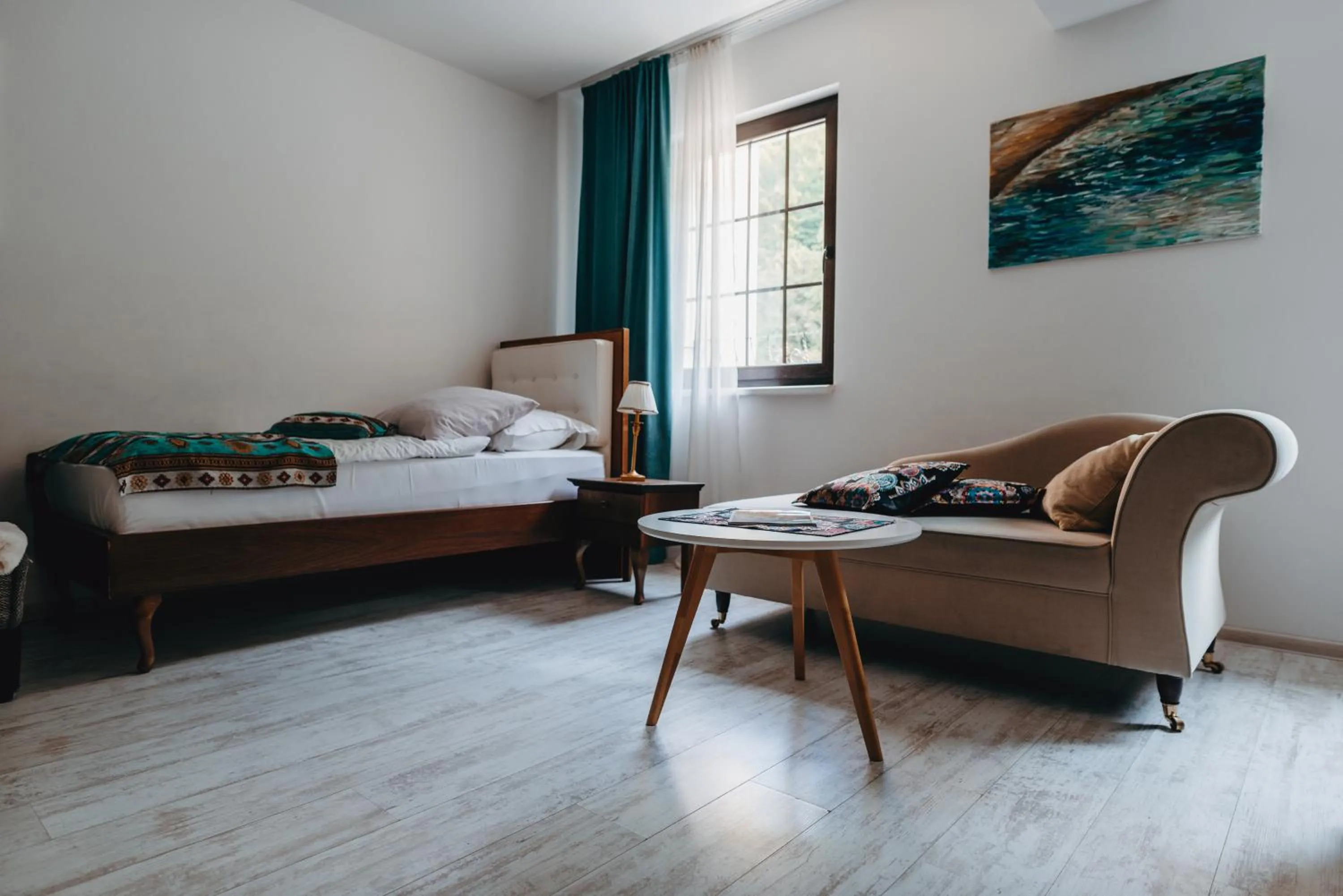 Bed in Hotel Kostelski Buk