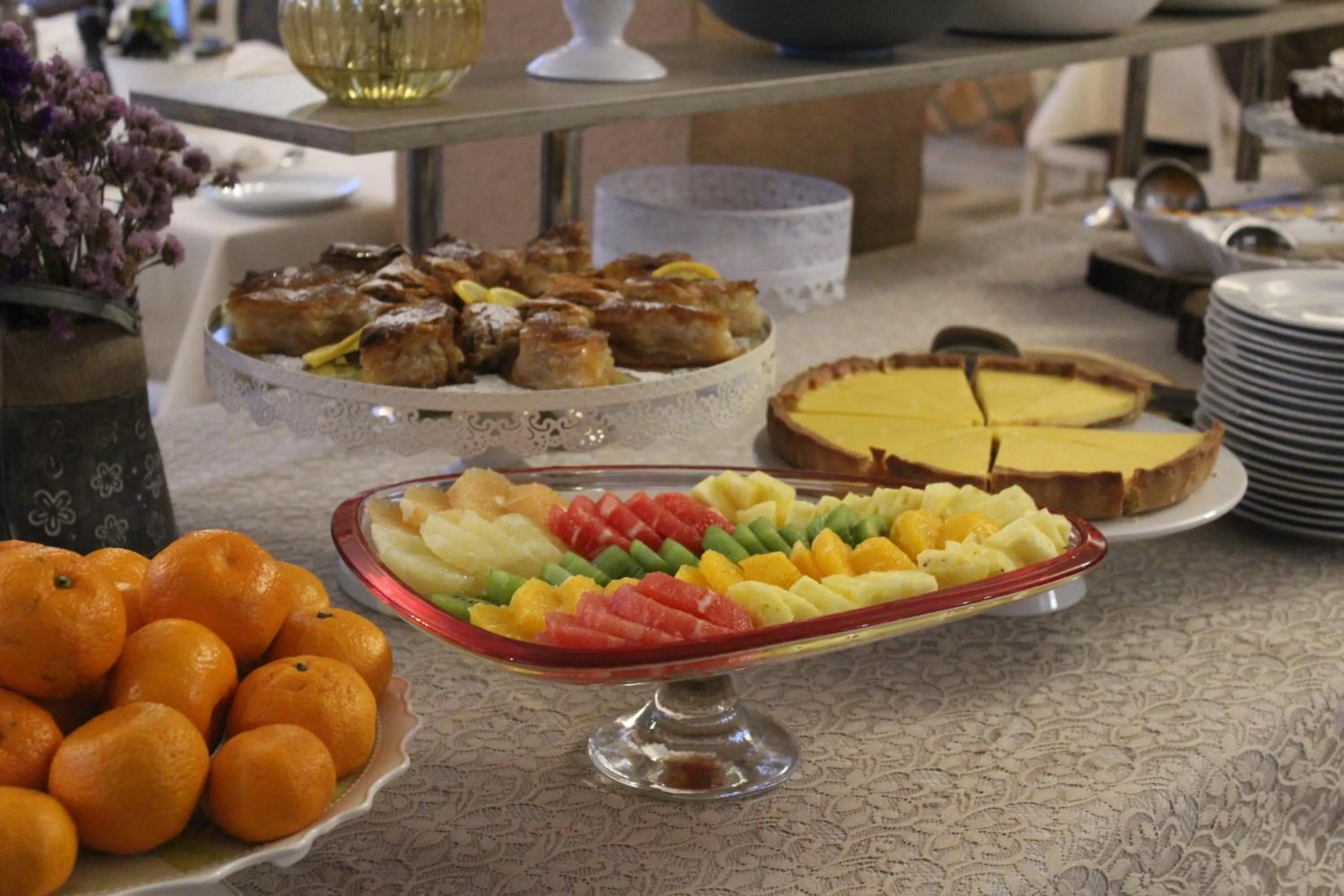 Buffet breakfast in Hotel Kostelski Buk