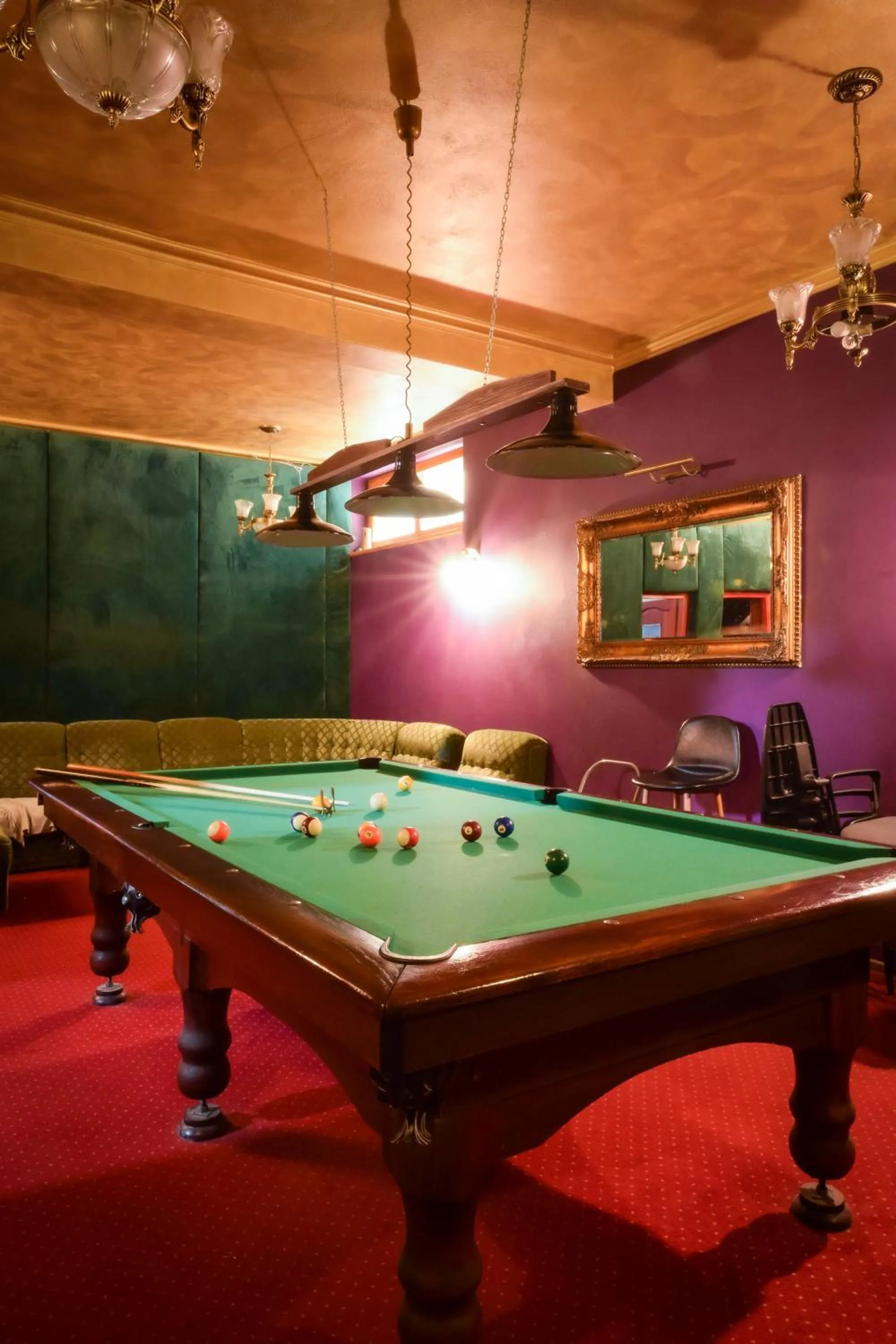 Billiard in Willa Swoboda Garden Spa