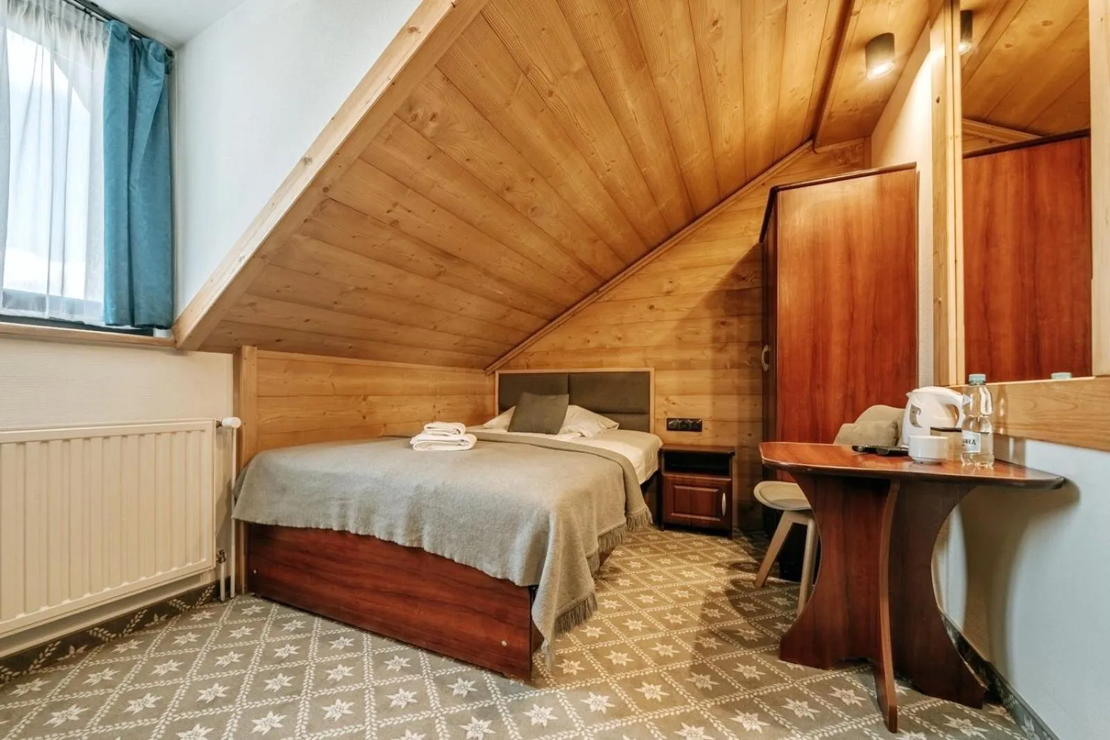 Bed in Willa Swoboda Garden Spa