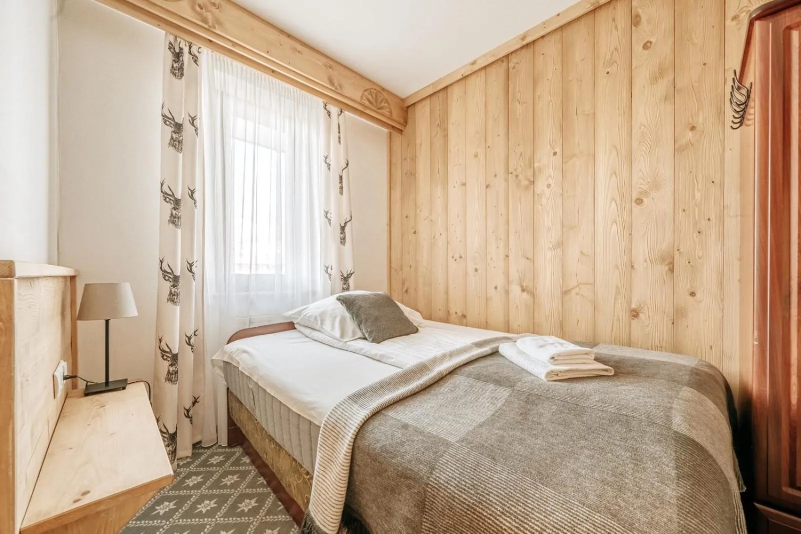 Bed in Willa Swoboda Garden Spa