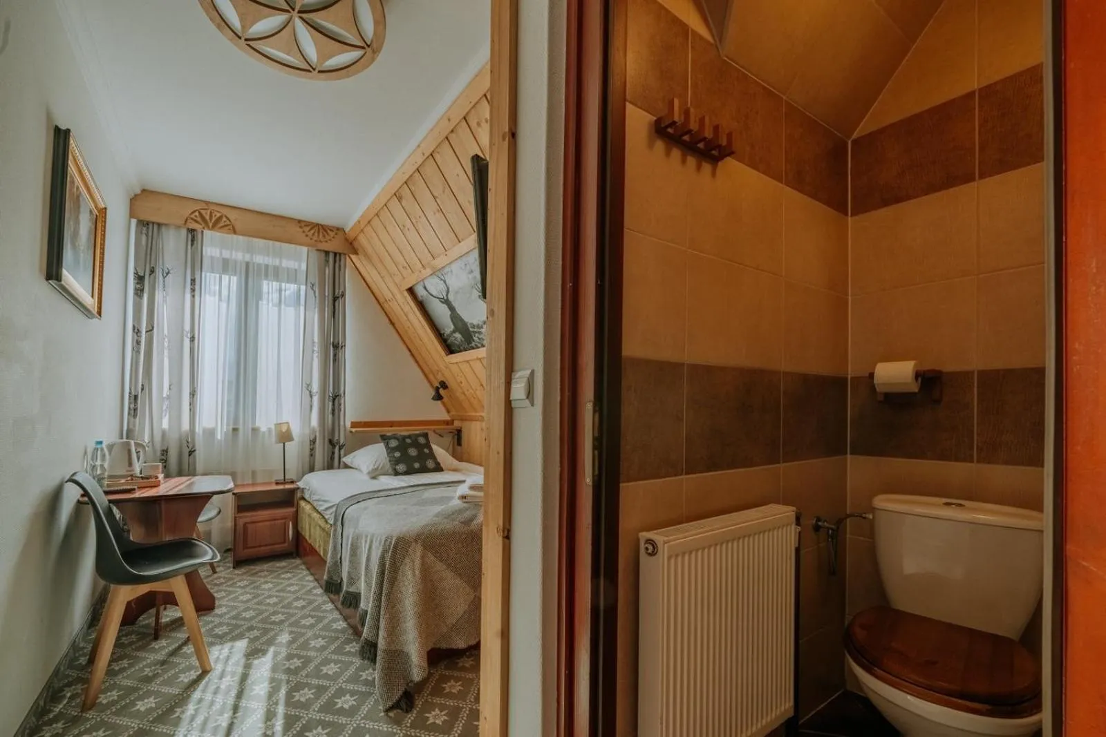 Bathroom, Bed in Willa Swoboda Garden Spa