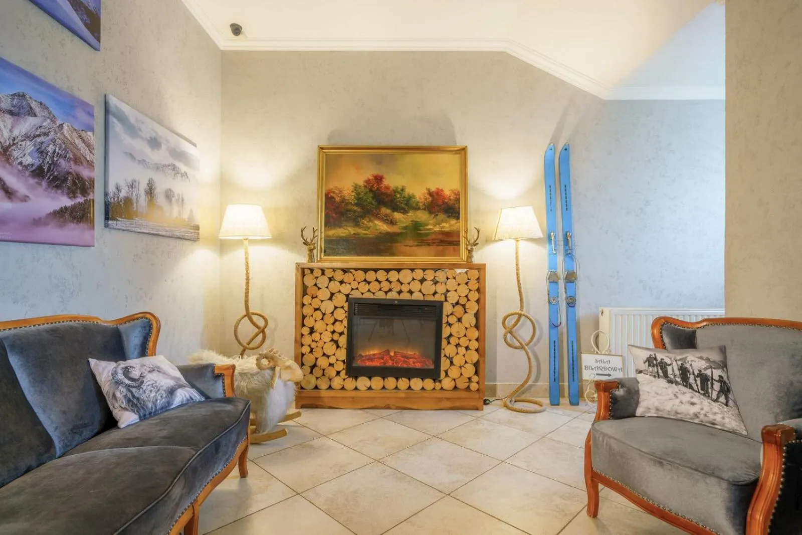 Communal lounge/ TV room in Willa Swoboda Garden Spa