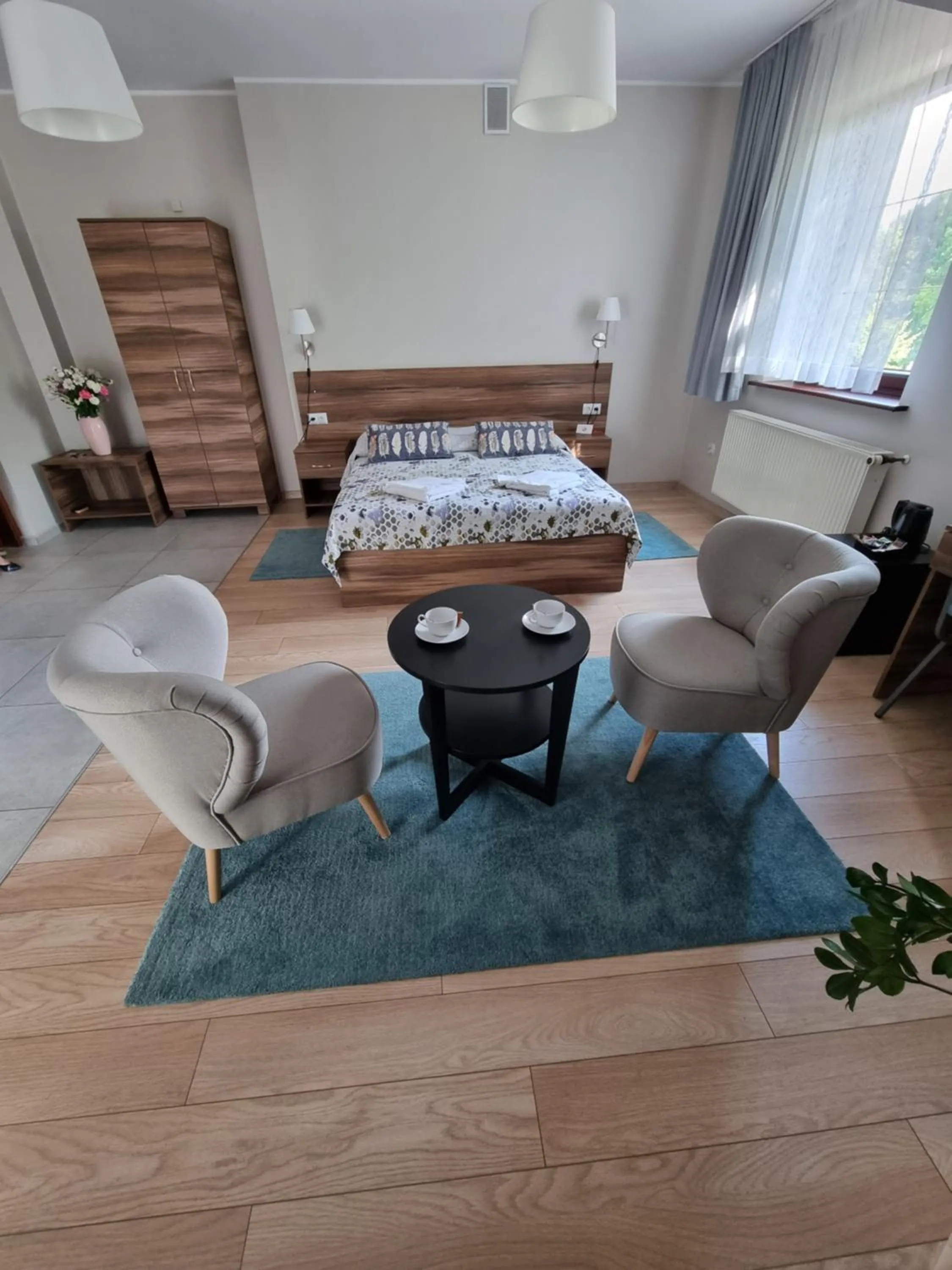 Bed in Hotel Victoria