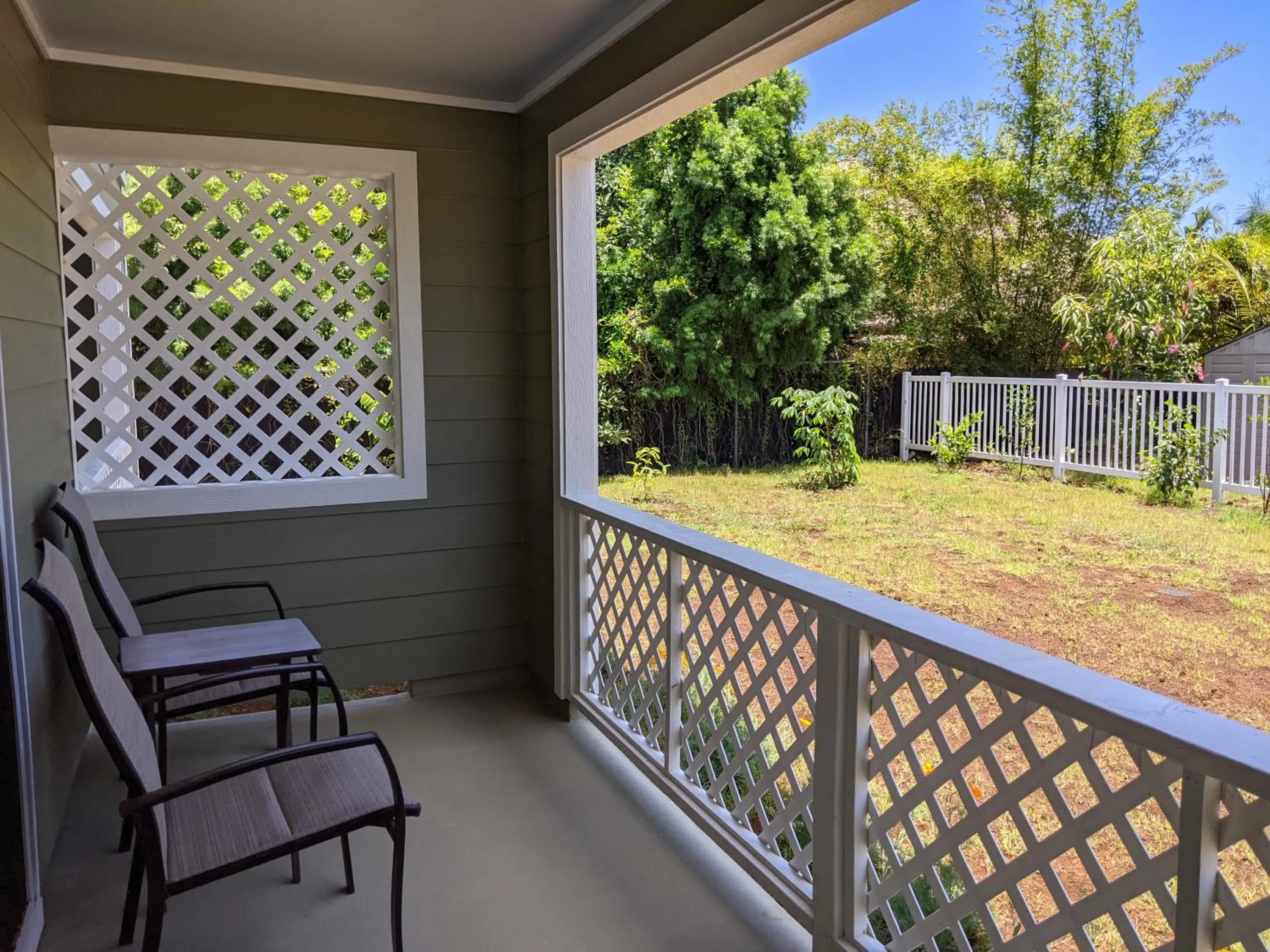 Patio in Ocean Breeze Inn