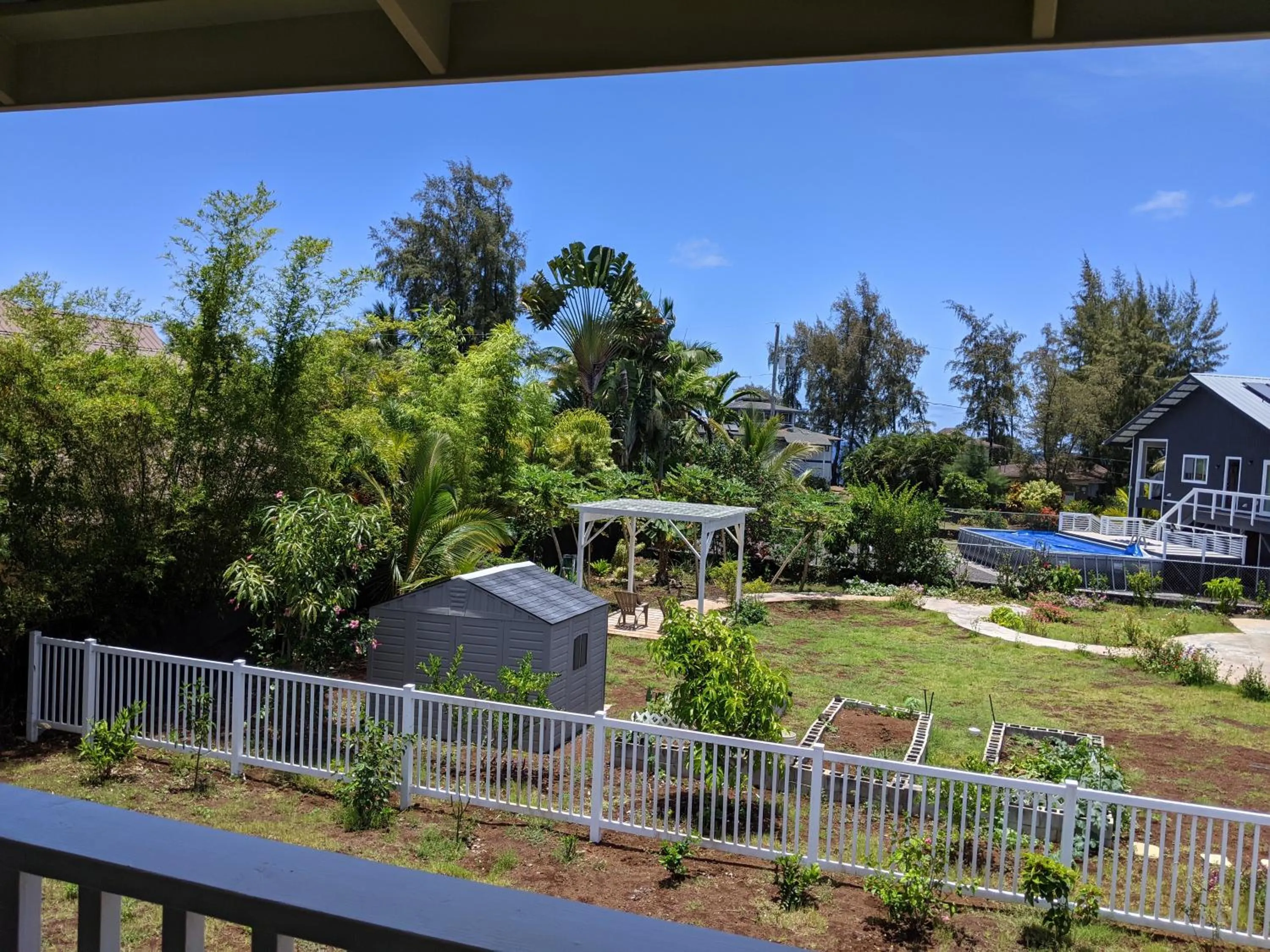 Garden in Ocean Breeze Inn