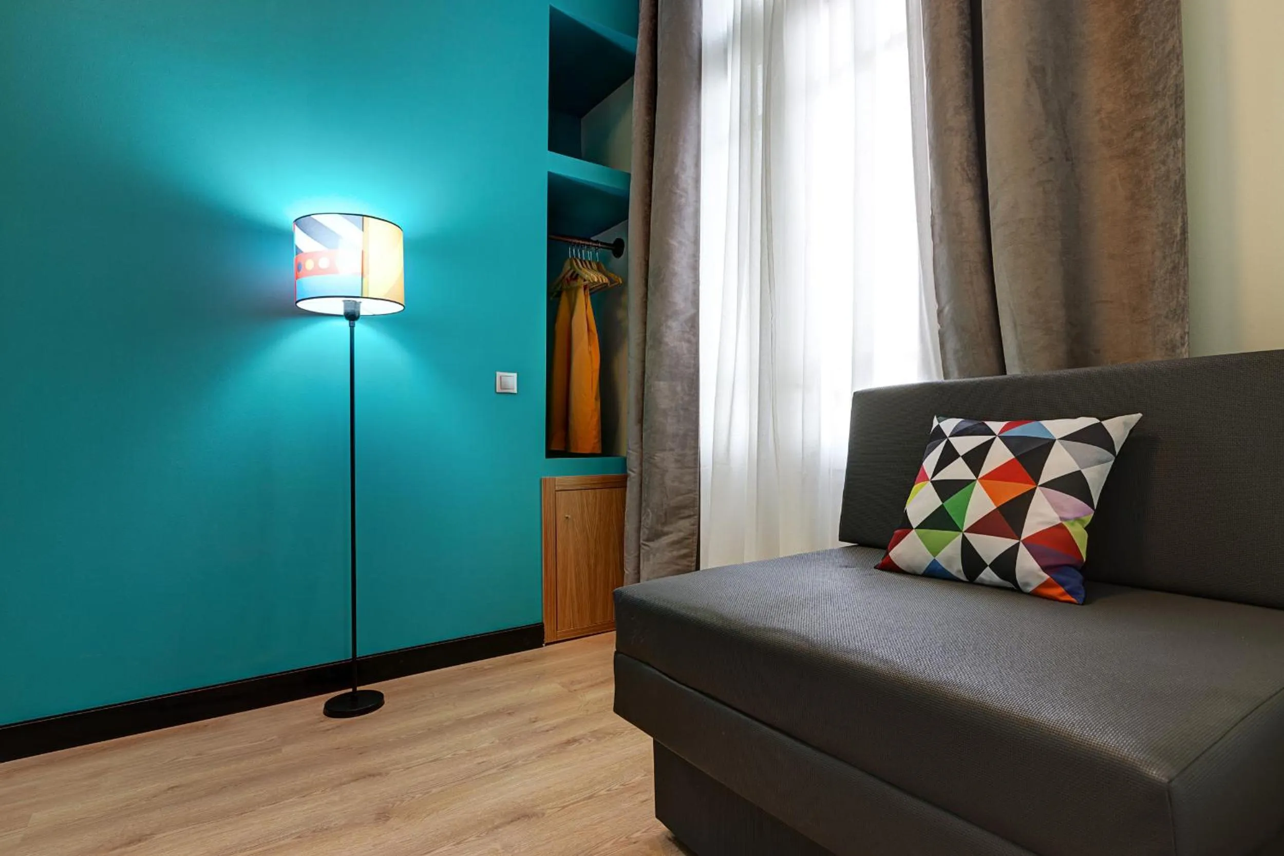 Seating area in Colors Ladadika Thessaloniki