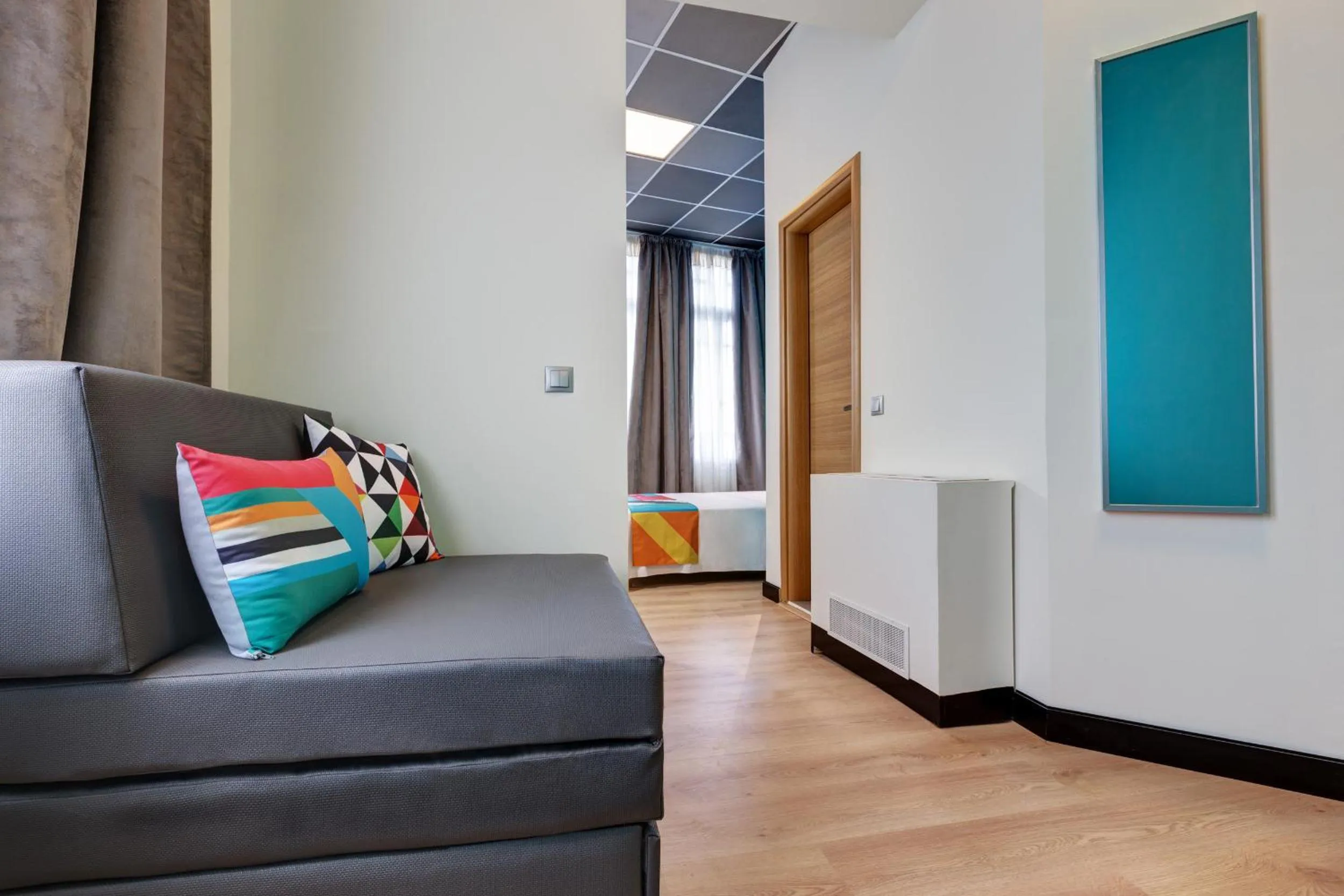 Seating area in Colors Ladadika Thessaloniki