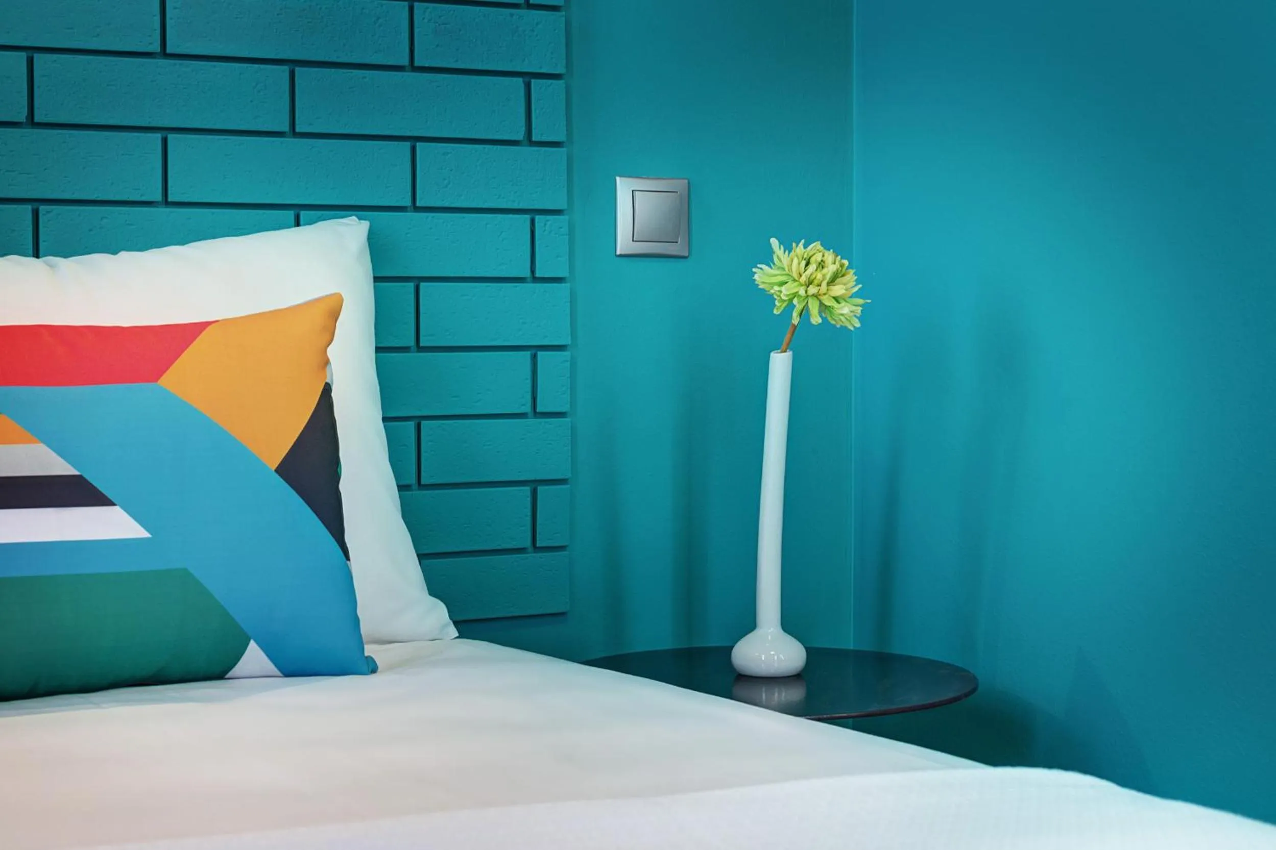 Decorative detail, Bed in Colors Ladadika Thessaloniki