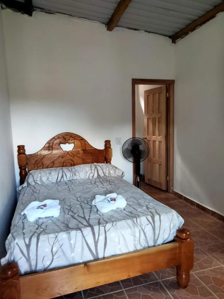 Bed in Ciudad de Las Rocas