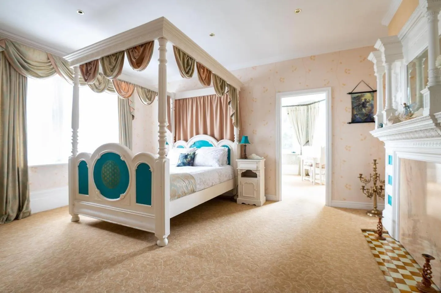 Bedroom, Bed in Enchanted Manor