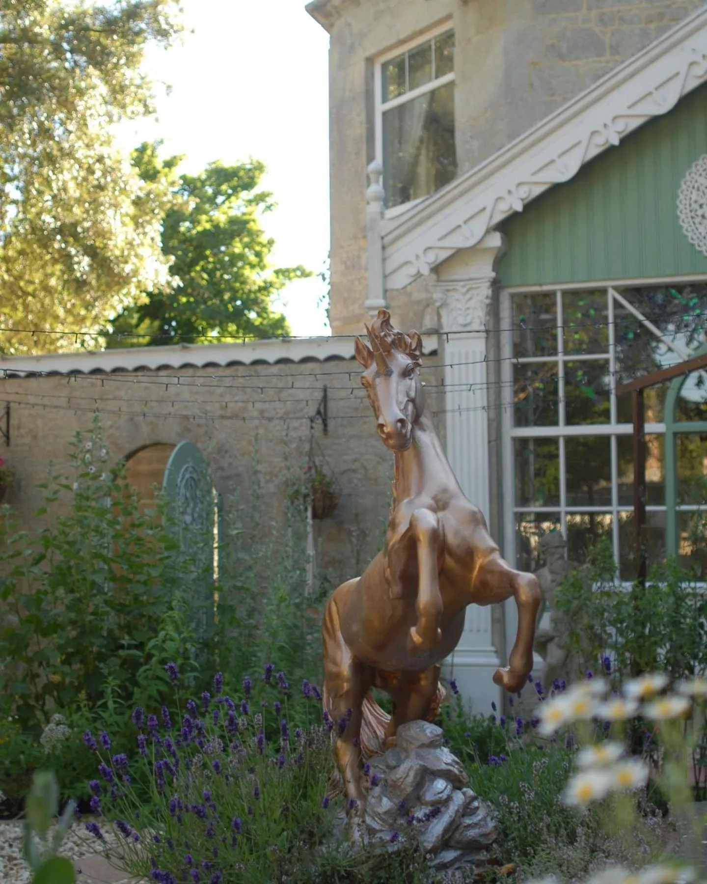 Garden in Enchanted Manor