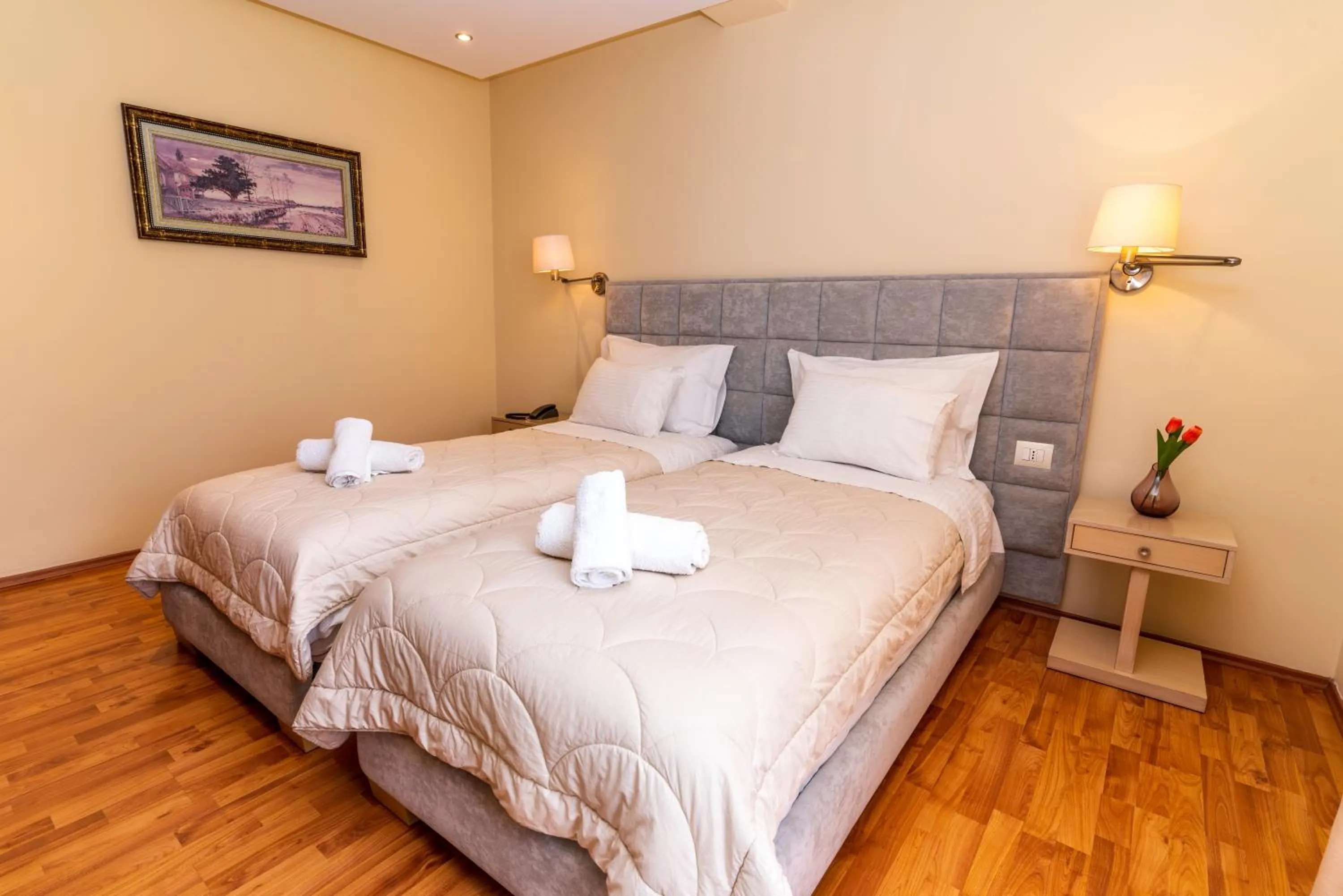 Bed in Hotel Brilant Saranda