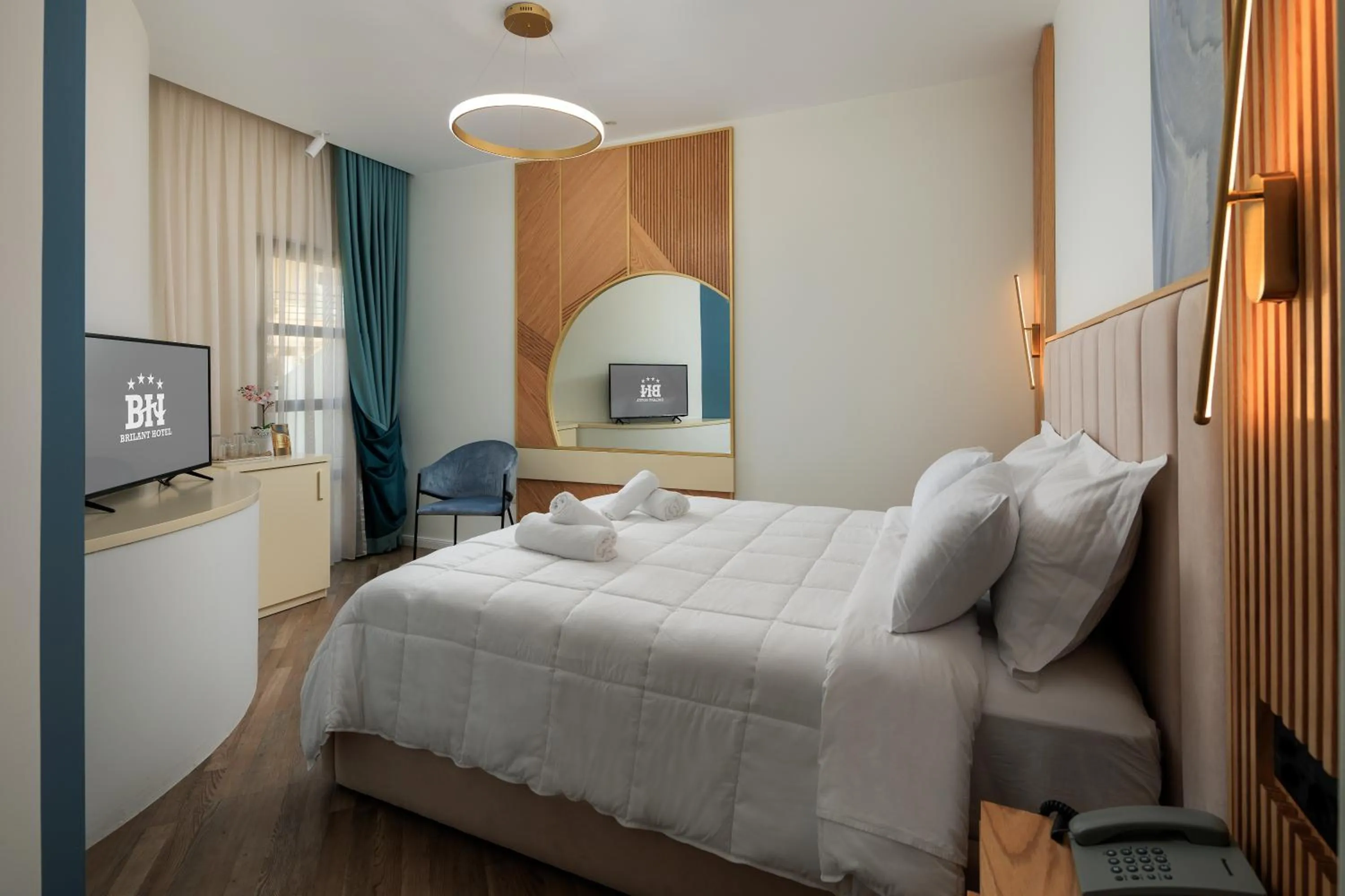 Photo of the whole room, Bed in Hotel Brilant Saranda