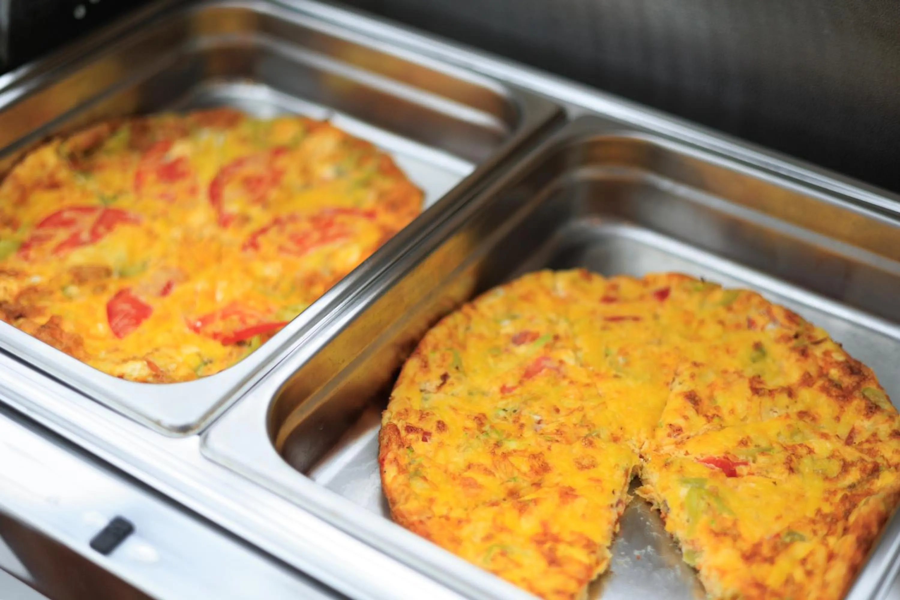 Buffet breakfast in Hotel Brilant Saranda