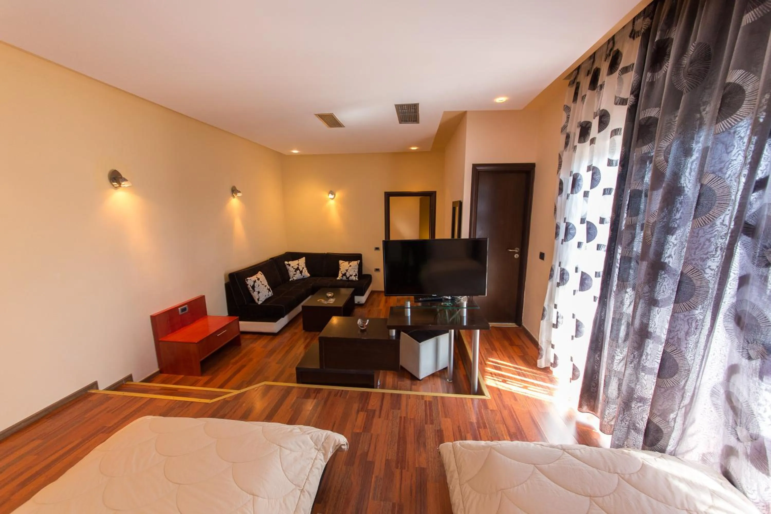 Living room in Hotel Brilant Saranda